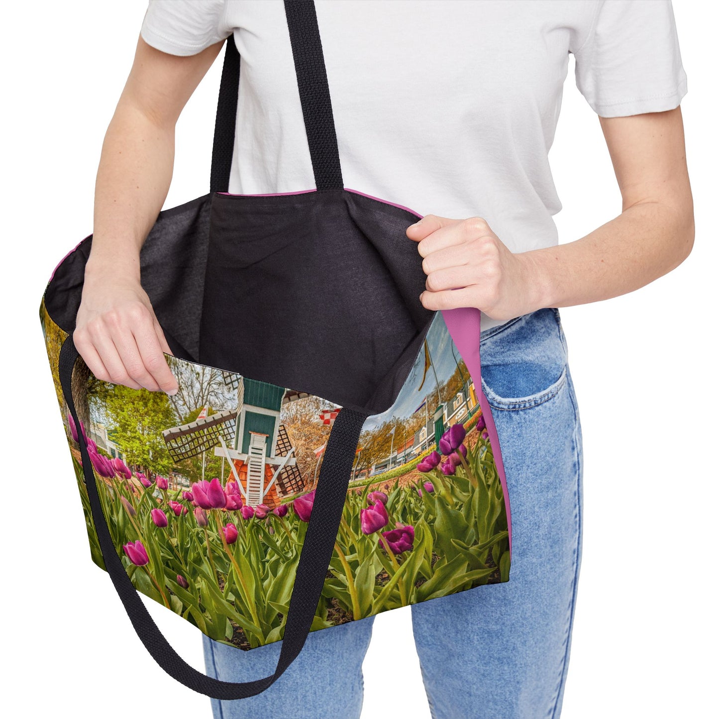 Windmill Tulip Weekender Tote Bag (SP Photography Collection) LIGHT PINK