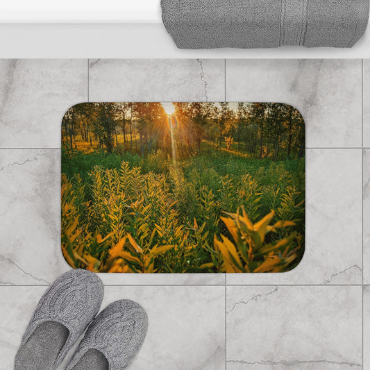 Sunset Fields Bath Mat (SP Photography Collection)