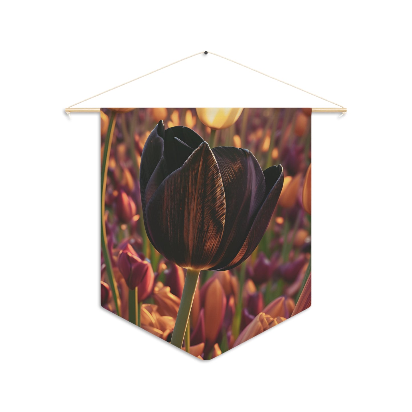 Purple Tulips Pennant (SP Photography Collection)