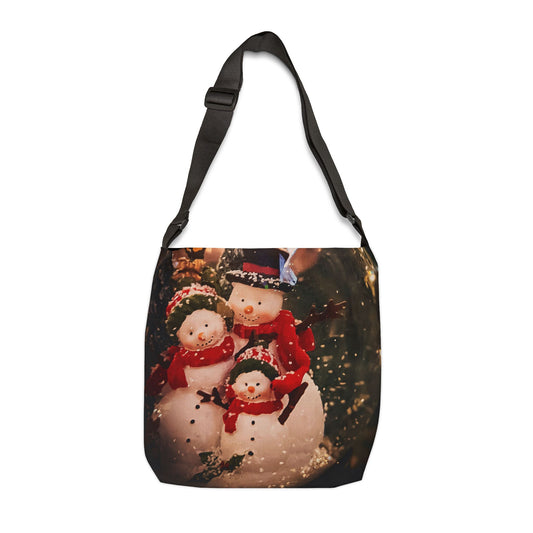 Snow Globe Adjustable Tote Bag (SP Photography Collection) BLACK