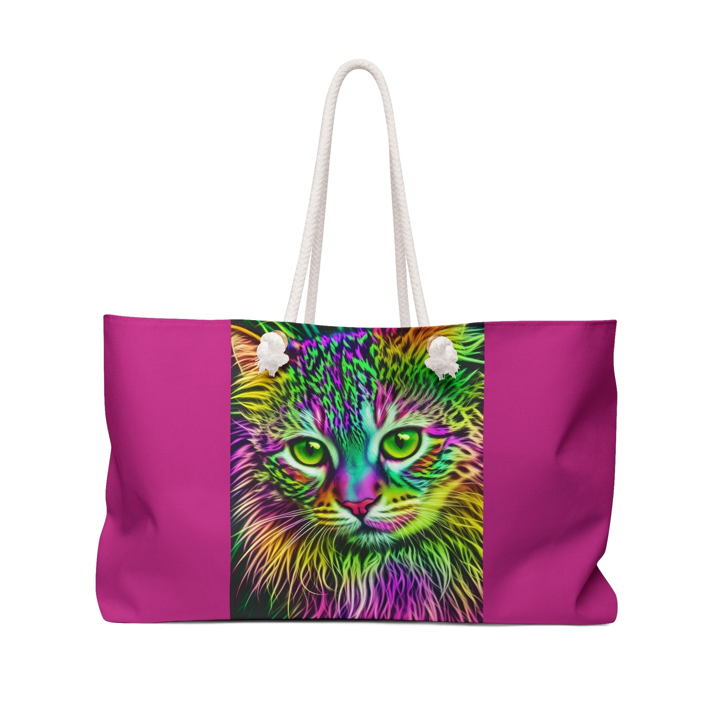 Colorful Kitty Weekender Bag (SP Photography Collection) PINK