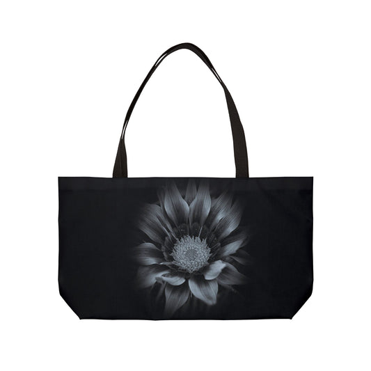 Midnight Bloom Weekender Tote Bag (SP Photography Collection) BLACK