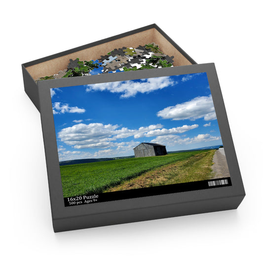 Lonely Barn Puzzle (Enchanted Exposures By Tammy Lyne) (Collection 120, 252, 500-Piece)