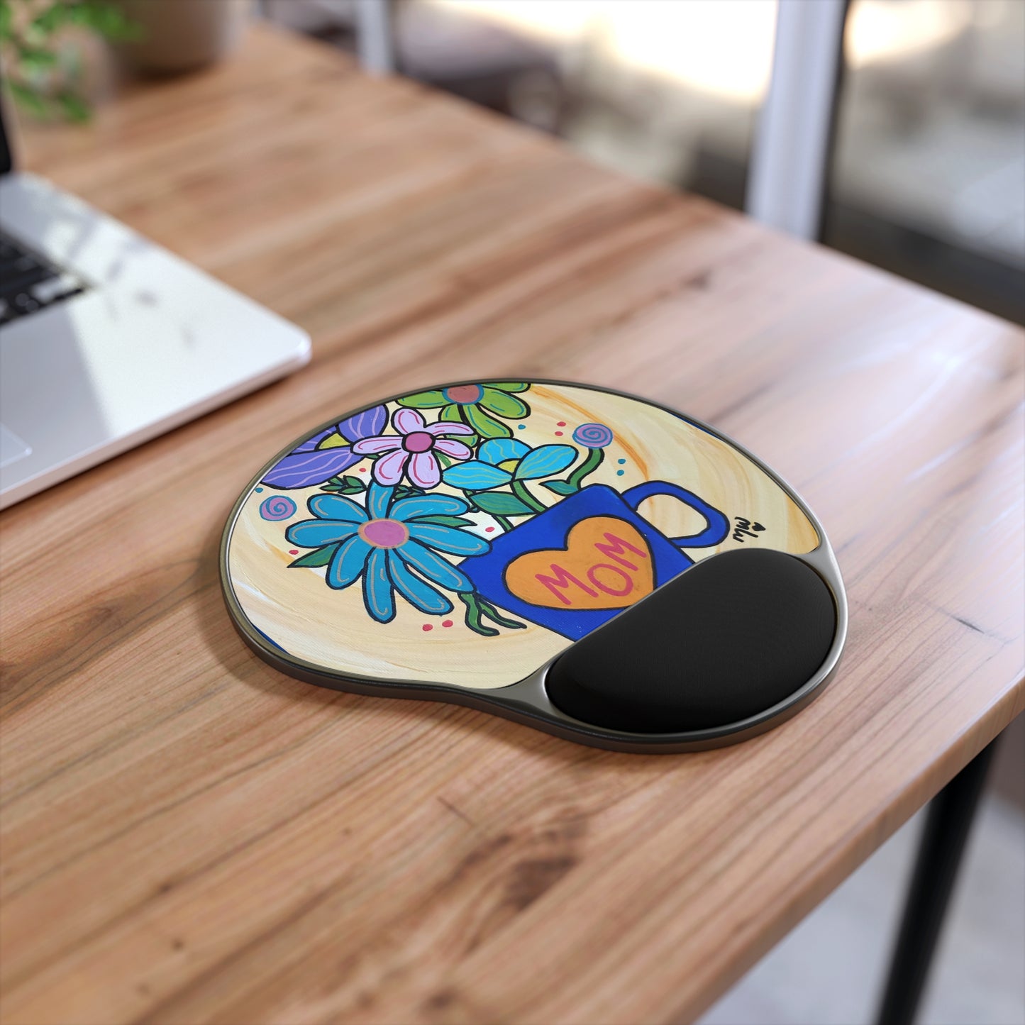 For Mom Mouse Pad With Wrist Rest (Mothers Day Collection)