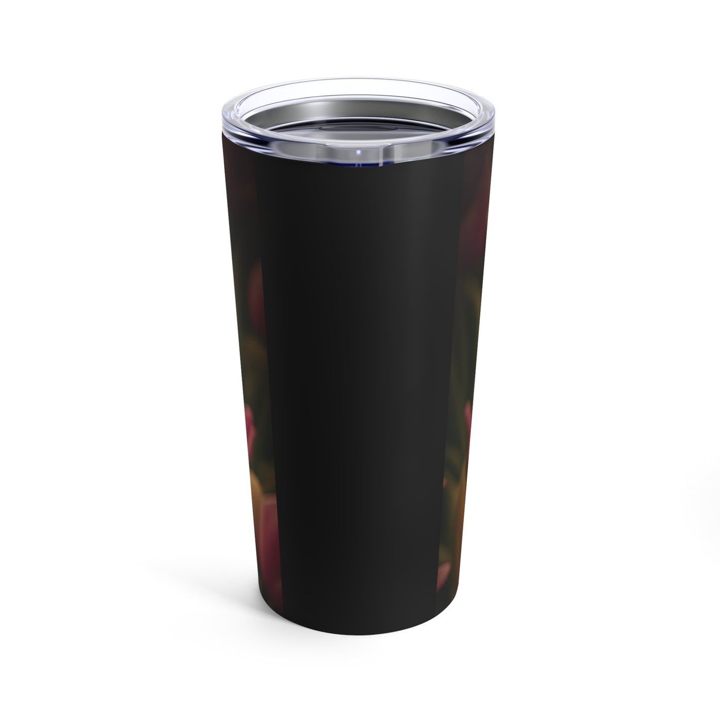 Pink Buttercup Tumbler 20oz (SP Photography Collection) BLACK