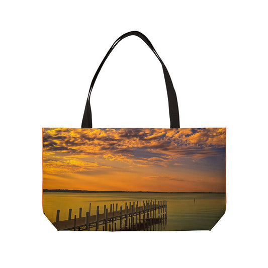 On the dock Weekender Tote Bag (SP Photography Collection) ORANGE