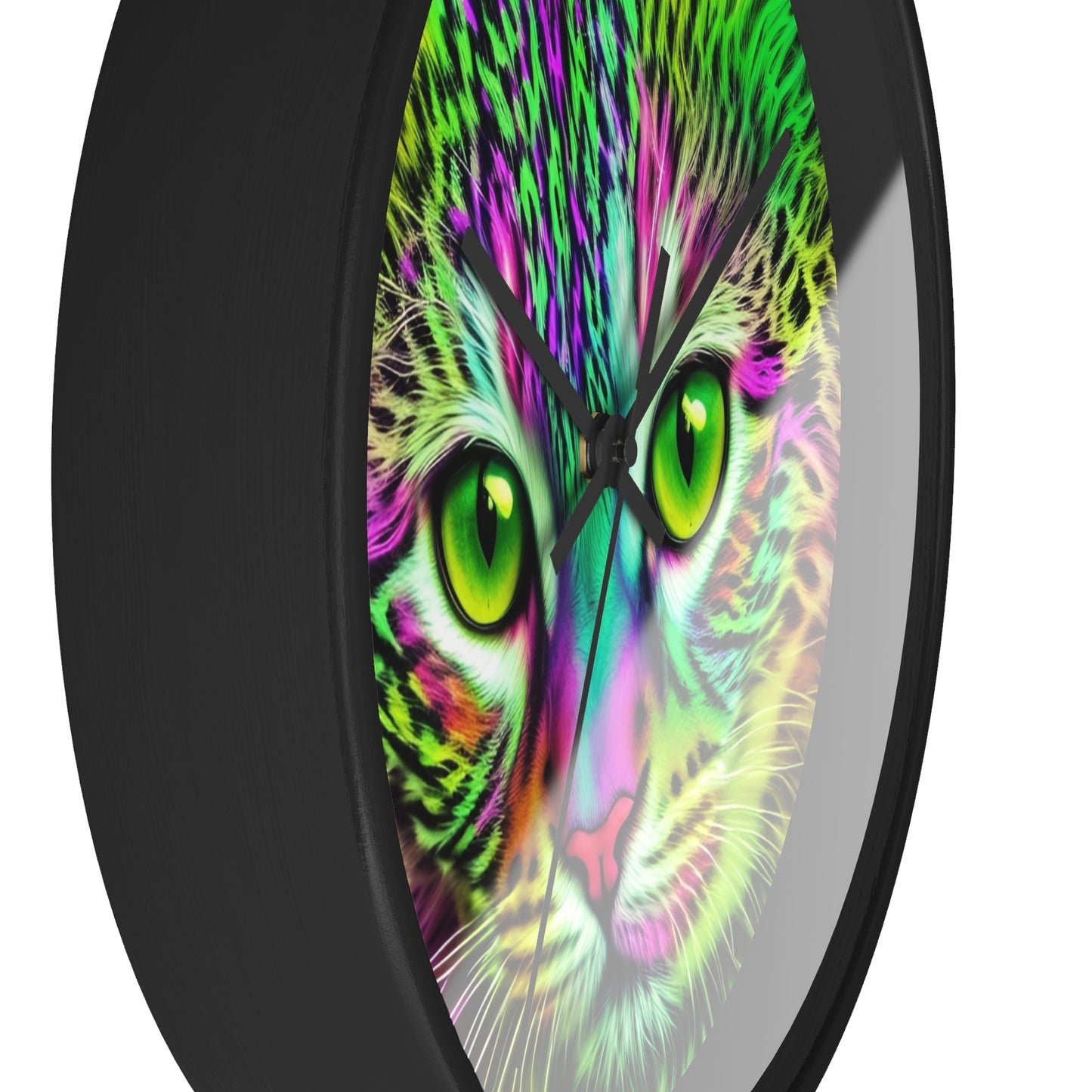 Colorful Kitty Clock (SP Photography Collection)