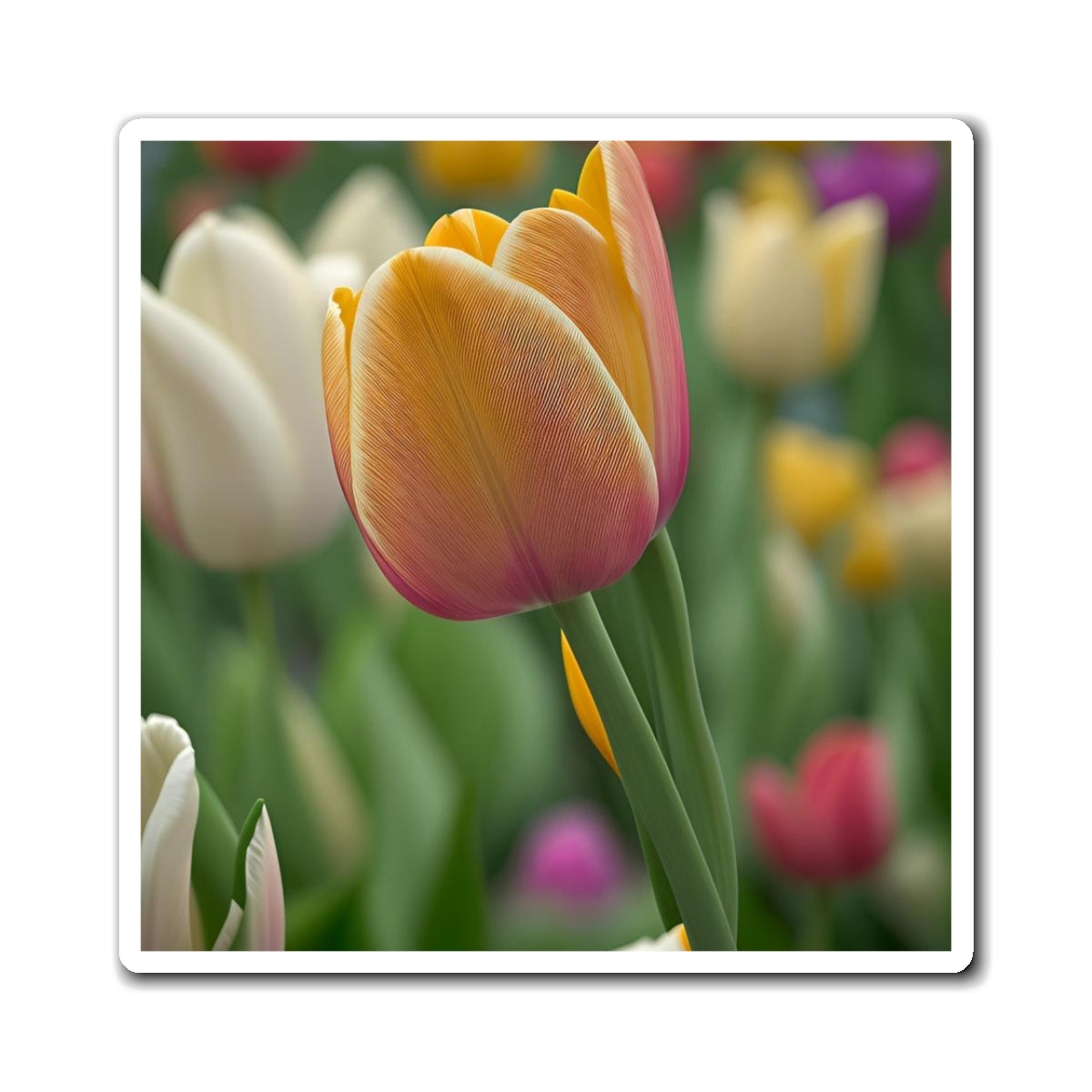 Orange Tulip Magnet (SP Photography Collection)