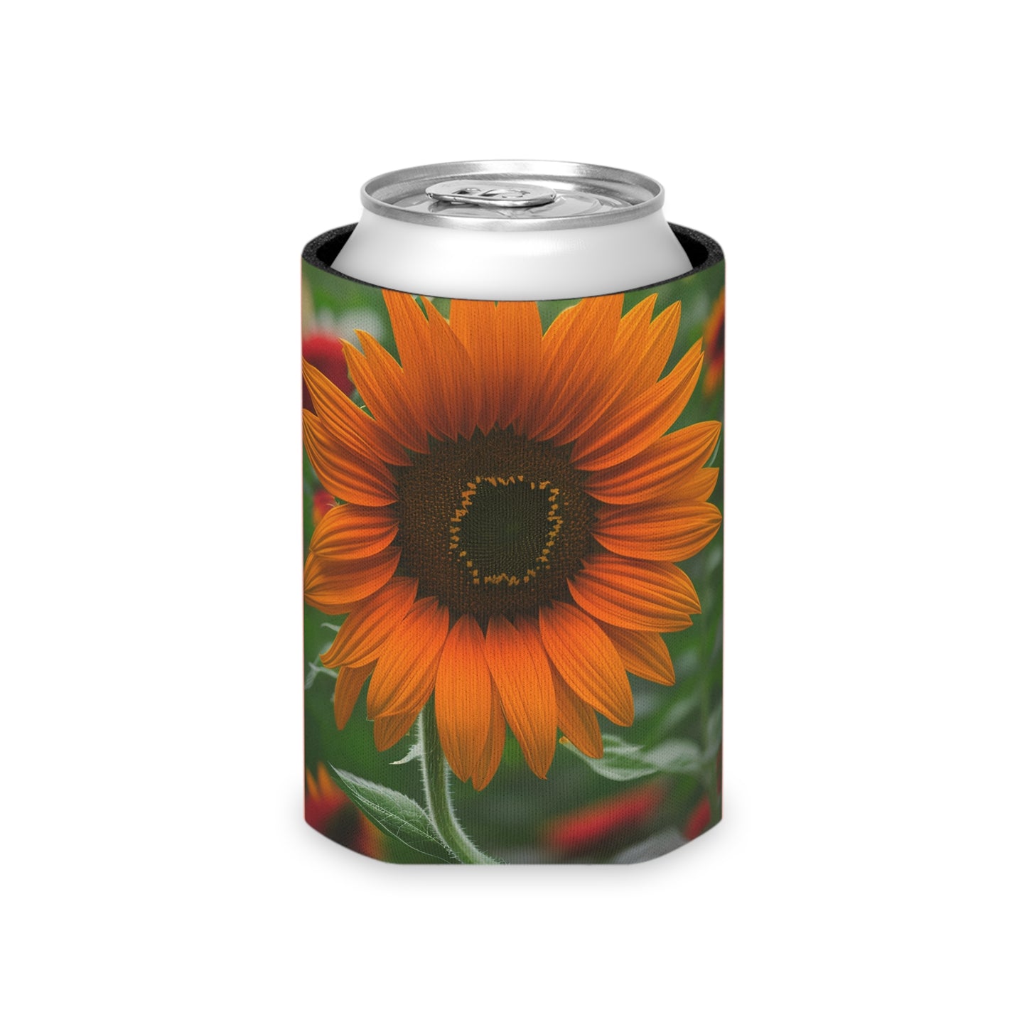 Orange Sunflower Can Cooler (SP Photography Collection) ORANGE