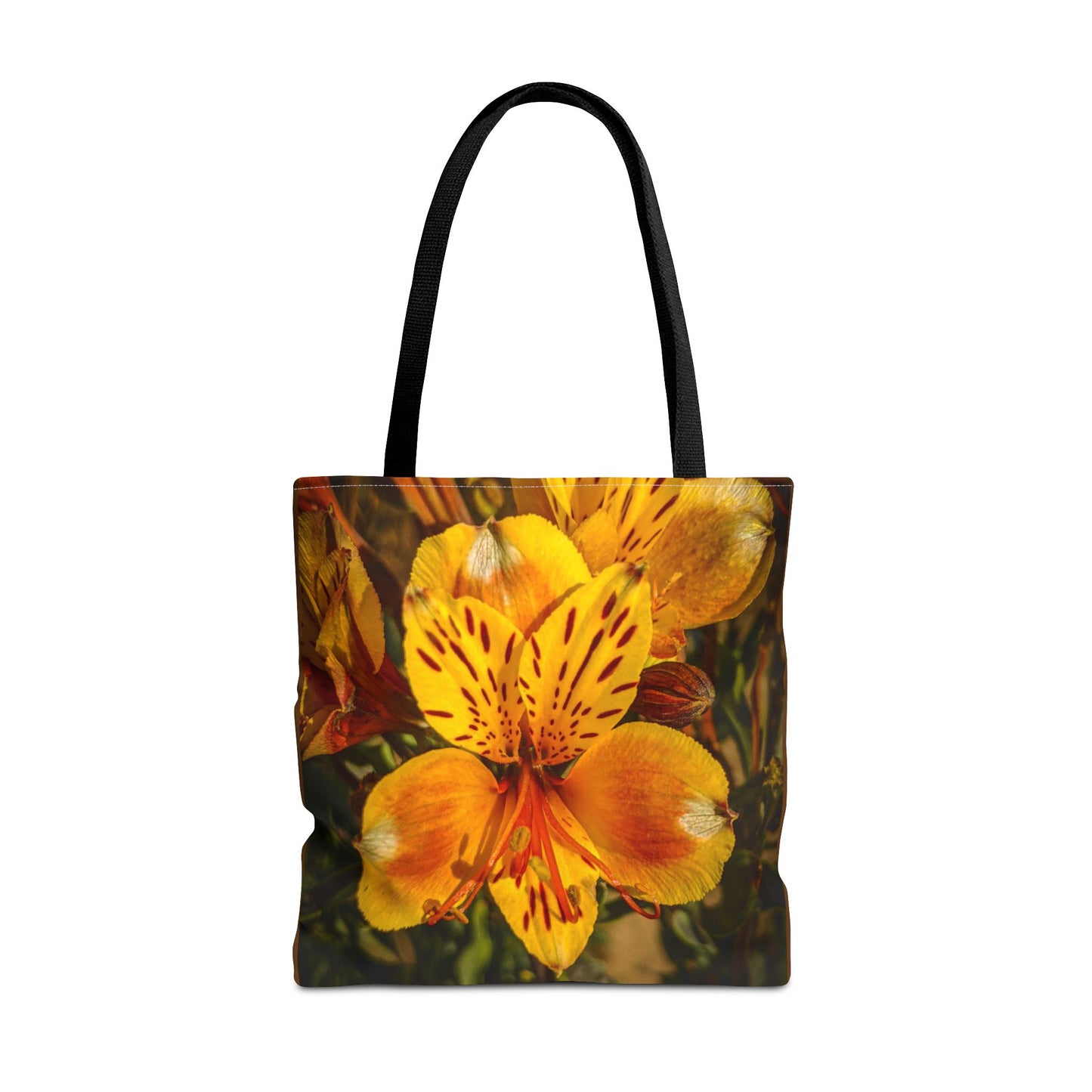 Yellow Lily Tote Bag (SP Photography Collection) BROWN