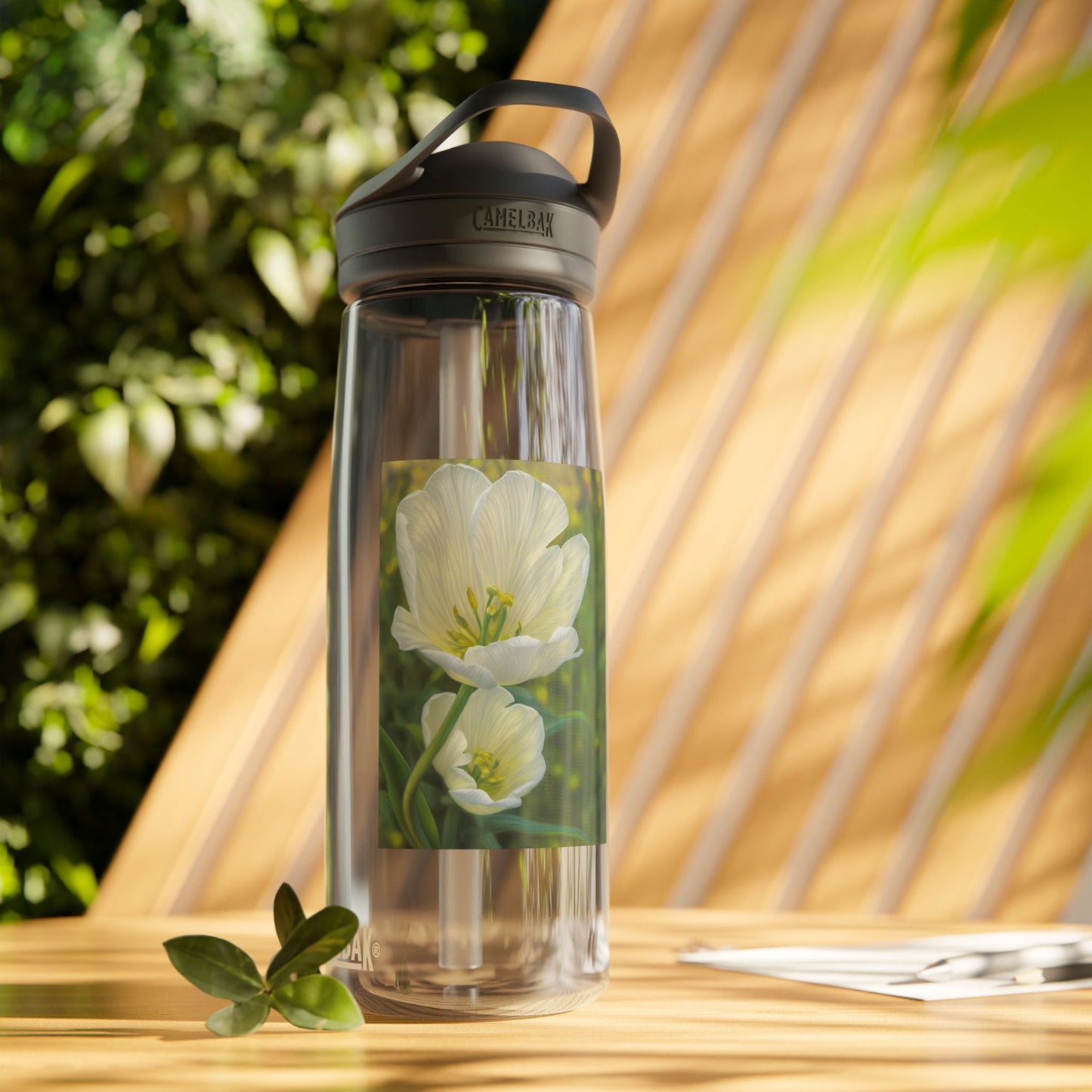 White Tulip CamelBak Eddy®  Water Bottle, 25oz (SP Photography Collection)