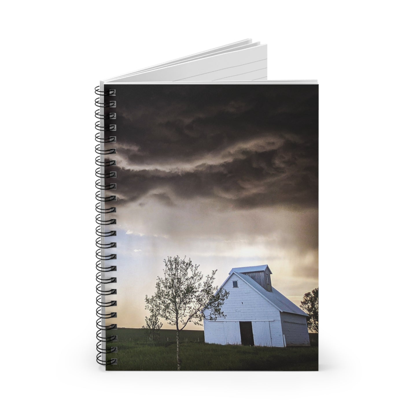 Cloudy Barn Spiral Notebook (SP Photography Collection)