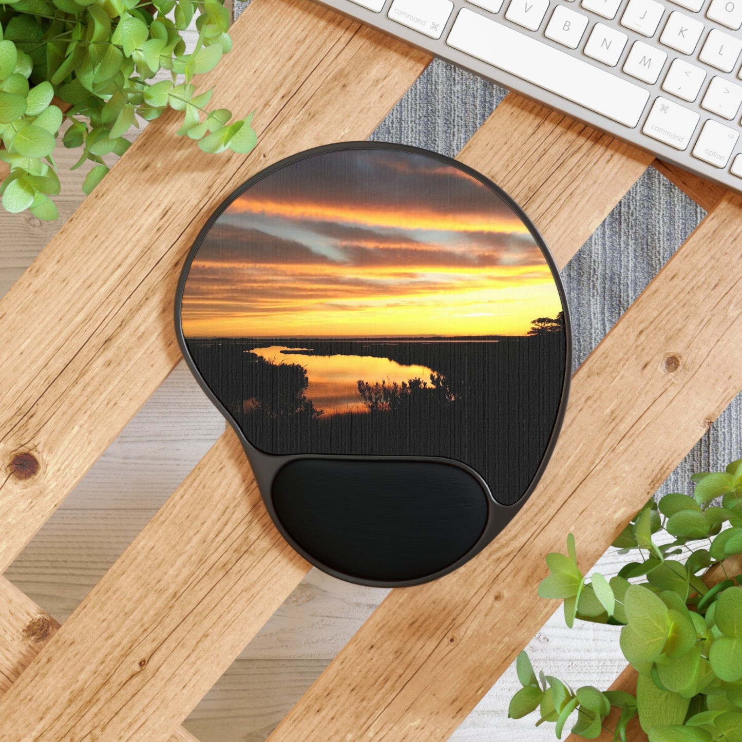 Mystic Sky Mouse Pad With Wrist Rest (Enchanted Exposures By Tammy Lyne)