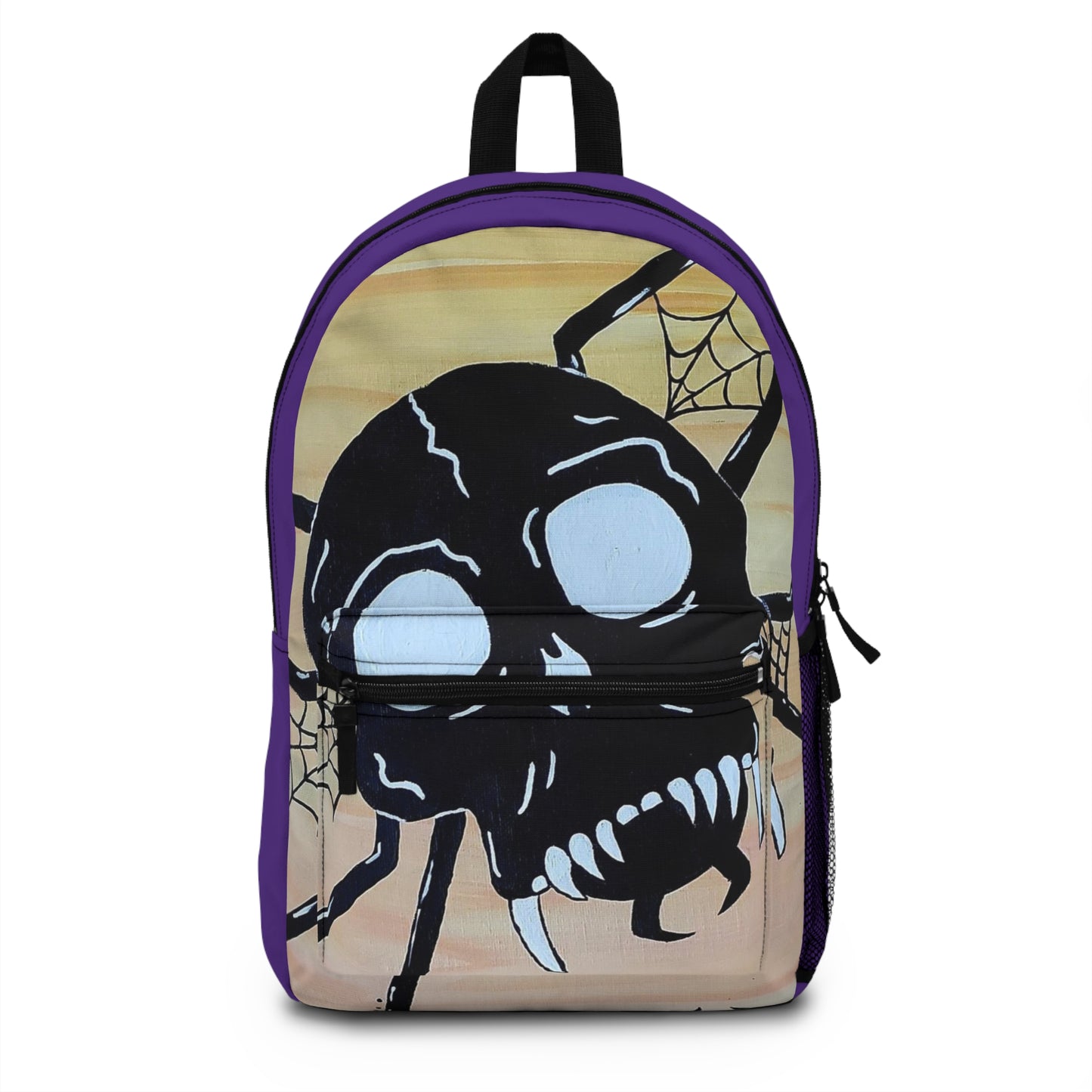 Spike Backpack (Peculiar Paintings Collection) PURPLE