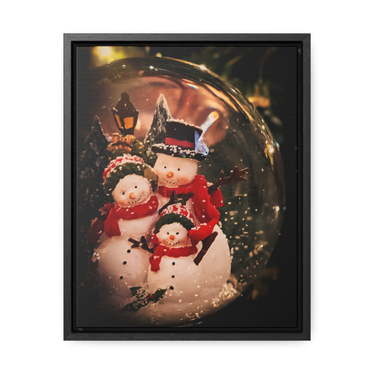 Snow Globe Canvas Wraps, Vertical Frame (SP Photography Collection)