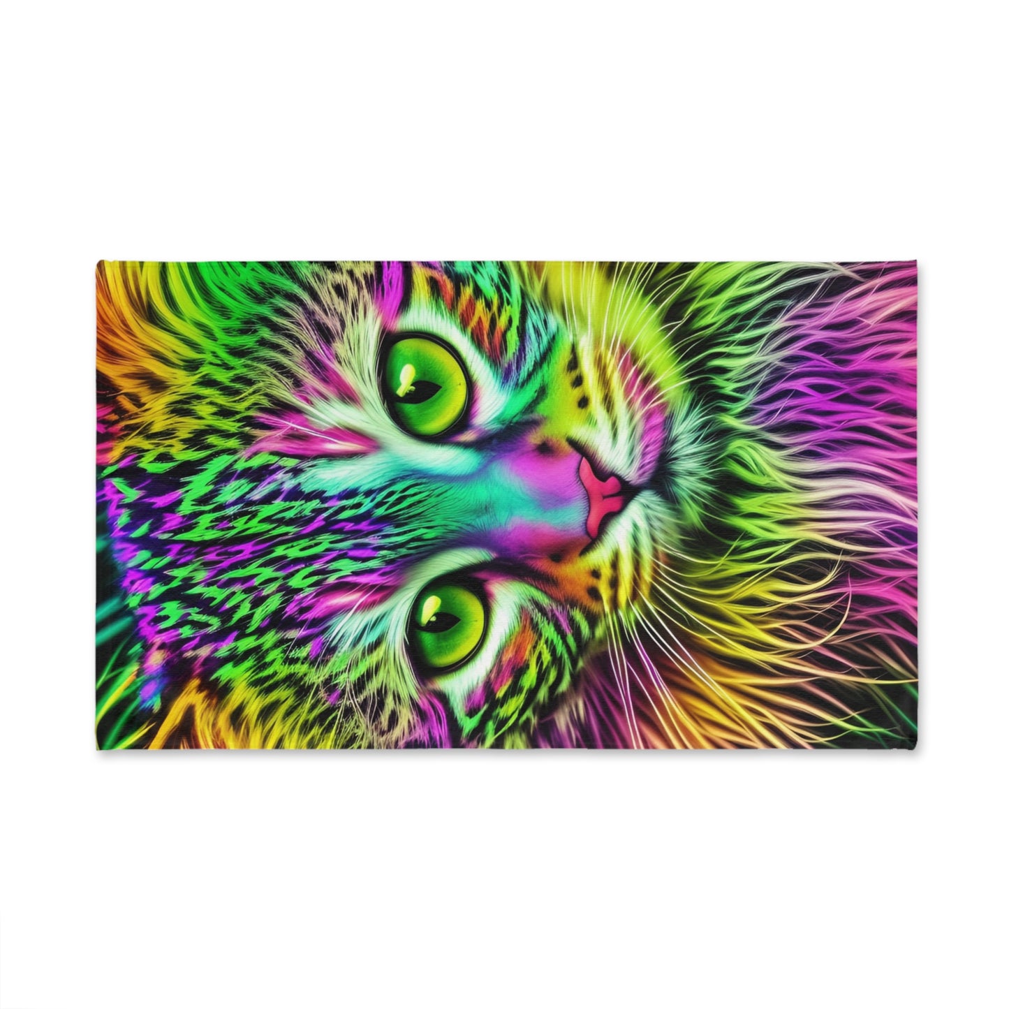 Colorful Kitty Hand Towel (SP Photography Collection)