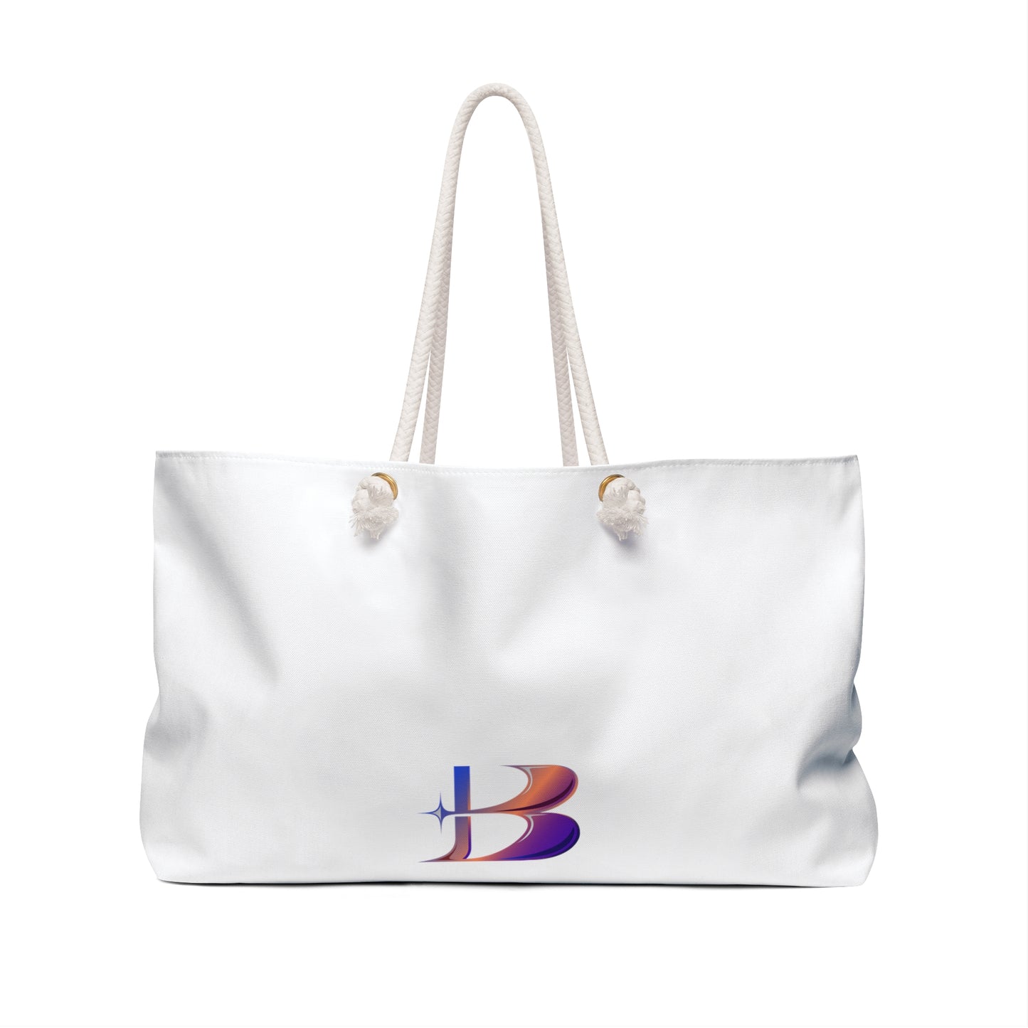 Tulips Weekender Bag (SP Photography Collection) WHITE