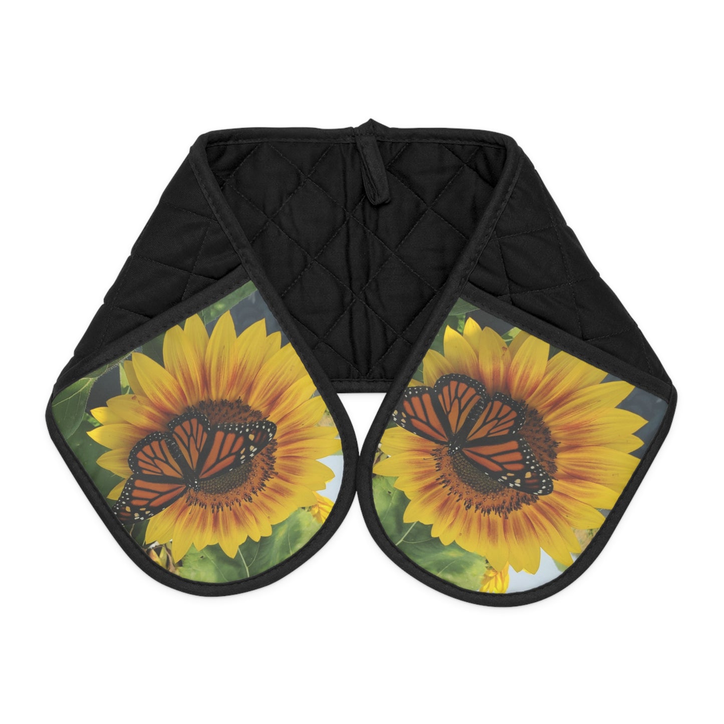 Happy Sunflower Oven Mitts (Enchanted Exposures By Tammy Lyne)