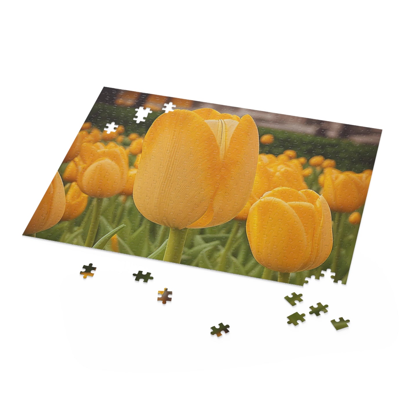 Yellow Tulip Puzzle (SP Photography Collection 120, 252, 500-Piece)