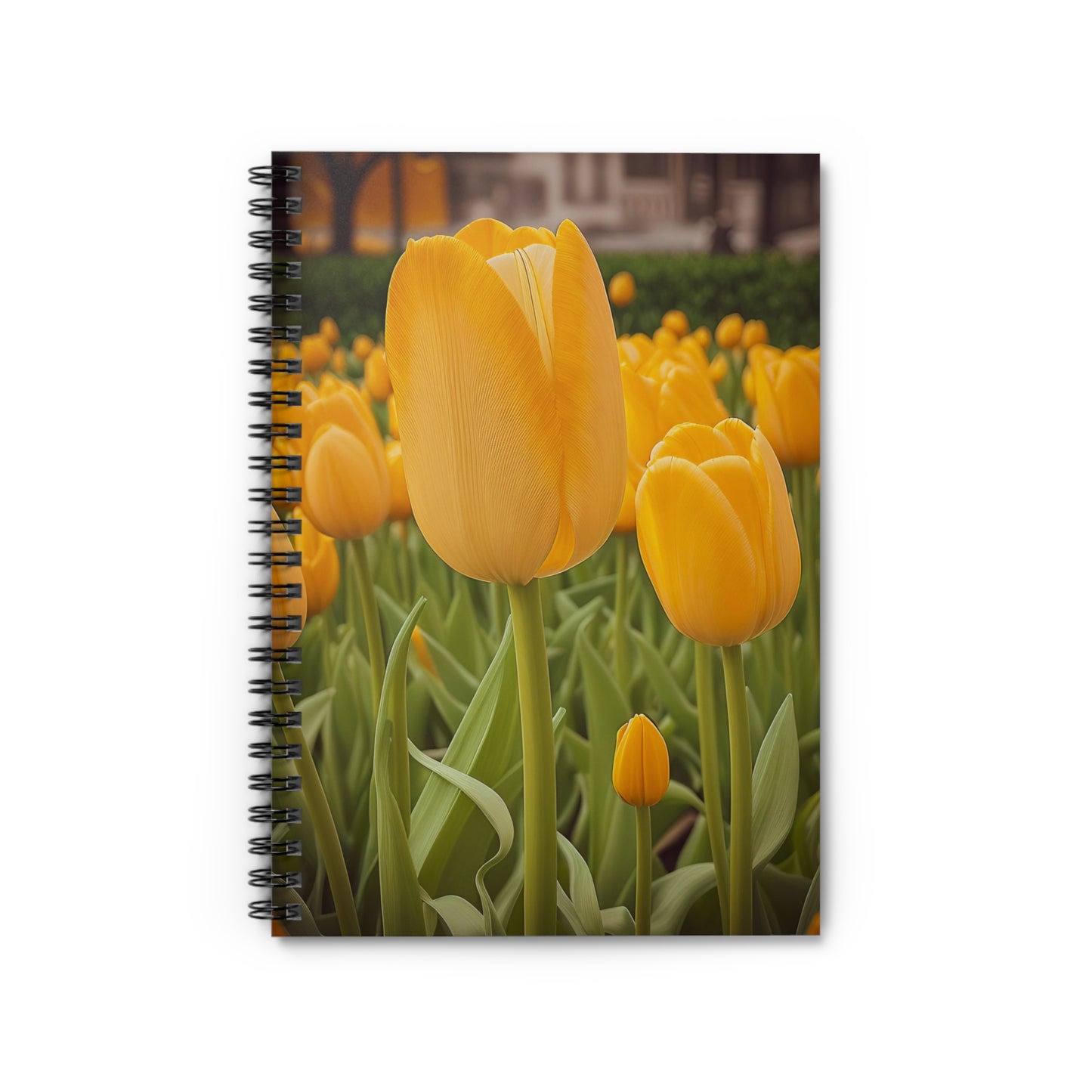 Yellow Tulip Spiral Notebook (SP Photography Collection)