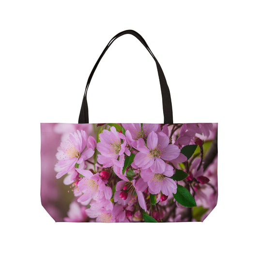 Cherry Blossom Weekender Tote Bag (SP Photography Collection) PURPLE