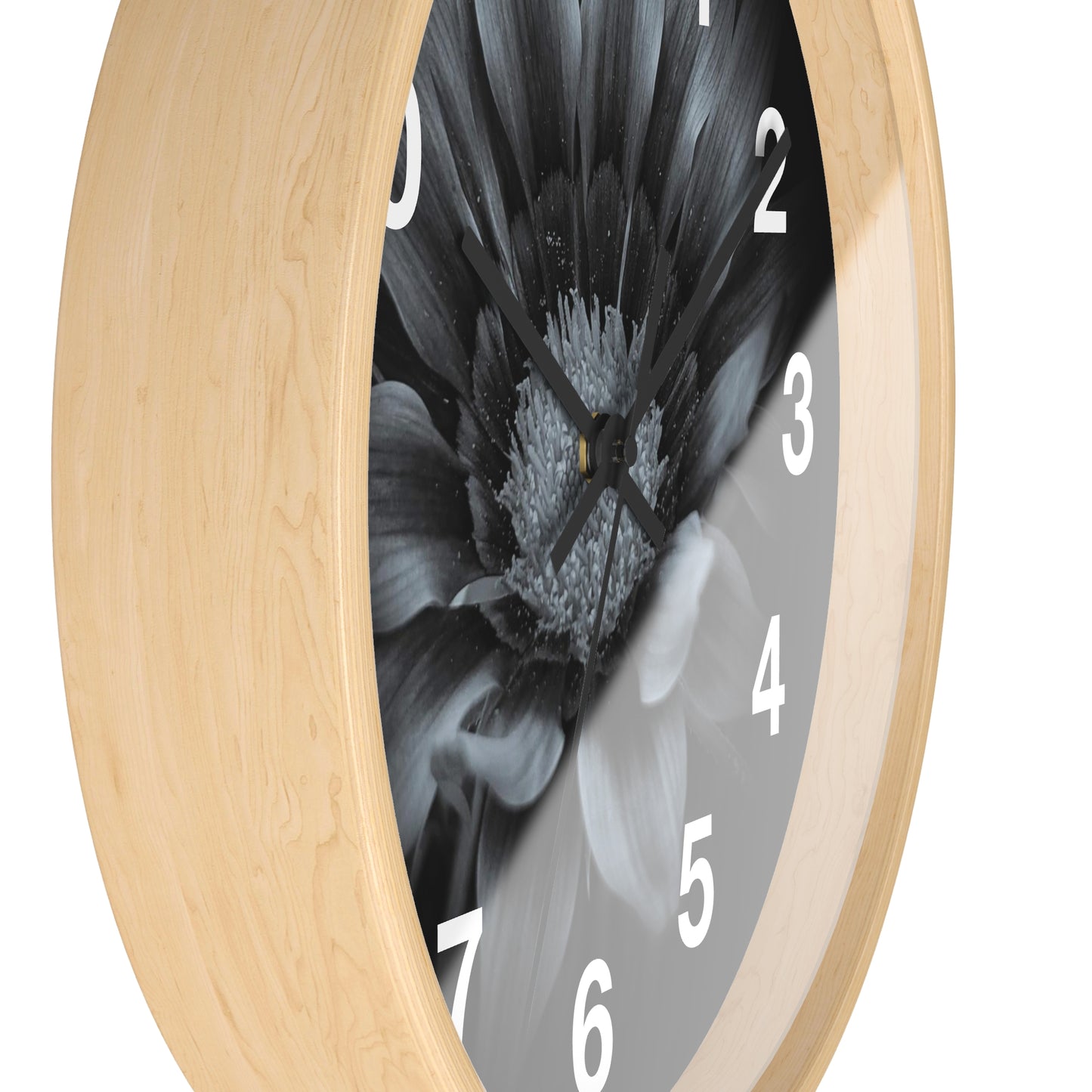 Midnight Bloom Wall Clock (SP Photography Collection)