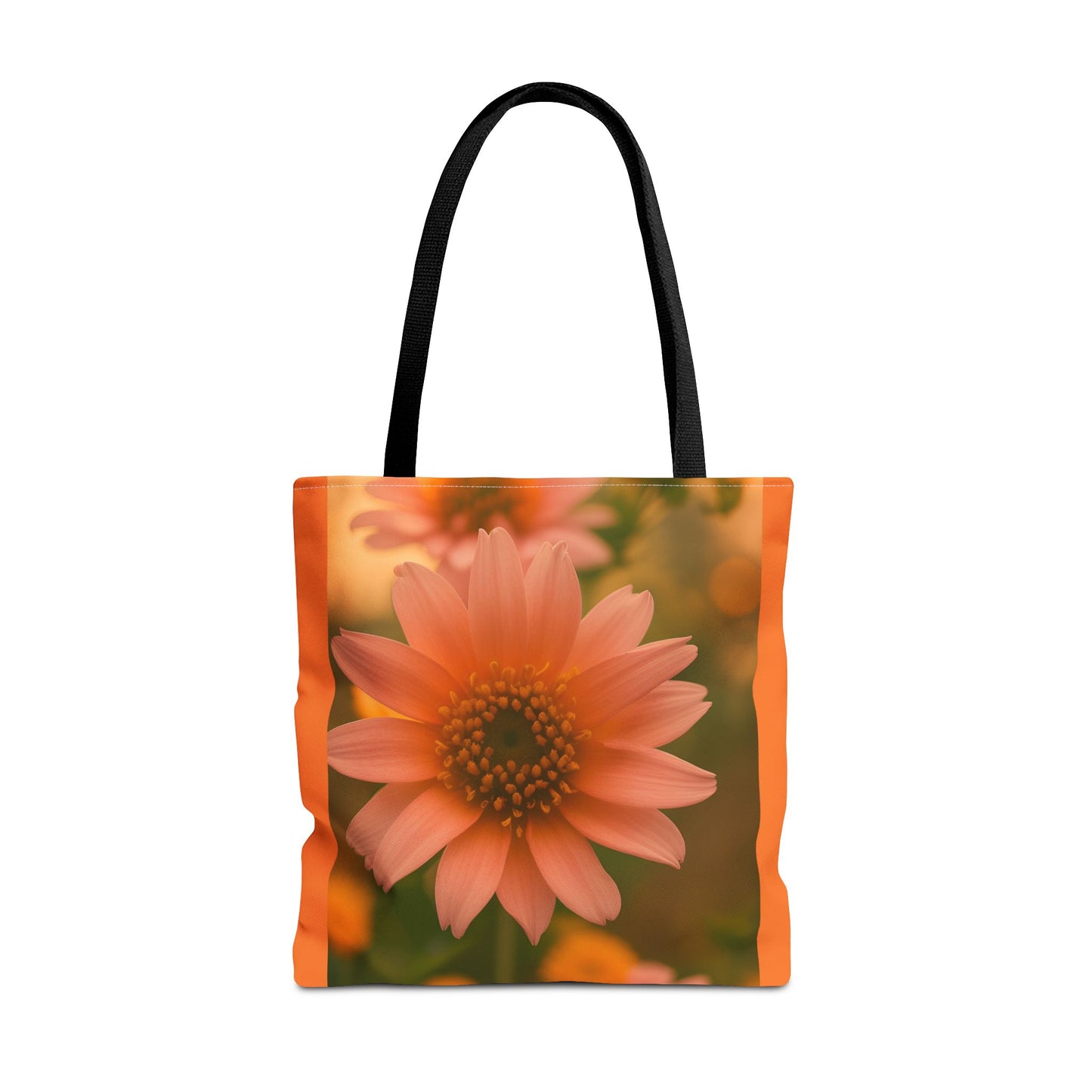 Pink Sunflower Tote Bag (SP Photography Collection) LIGHT ORANGE