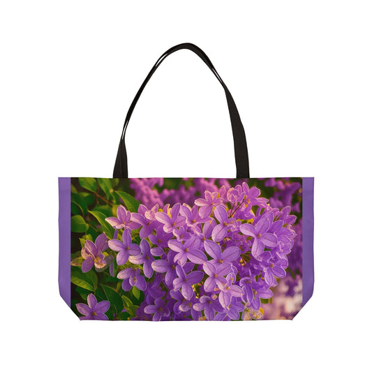 Purple Lilac Weekender Tote Bag (SP Photography Collection) PURPLE