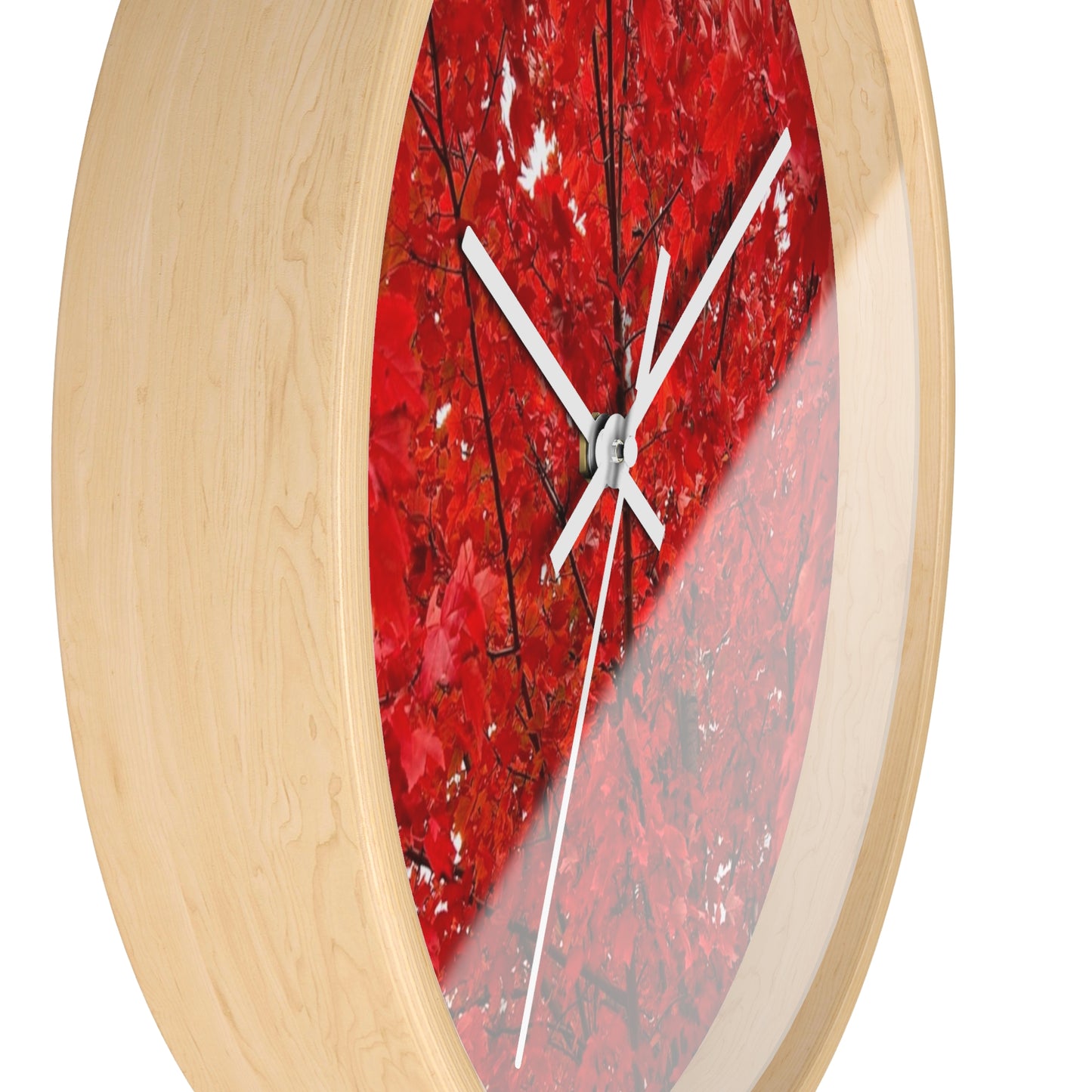 Fire Tree Wall Clock (Custom Creations By Catelyn)