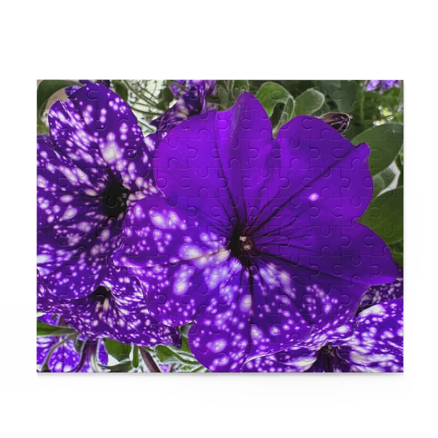 Purple Flower Puzzle (120, 252, 500-Piece) (Custom Creations By Catelyn)