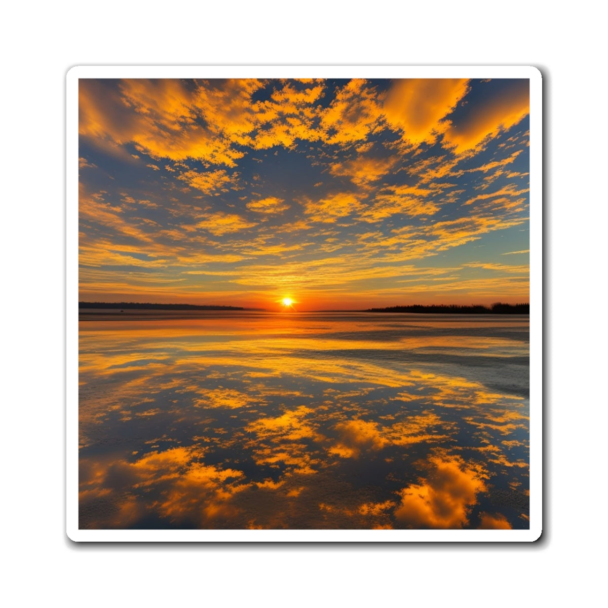 Orange Skies Magnet (SP Photography Collection)