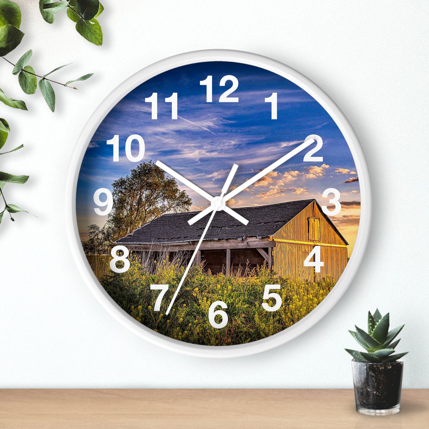 Beautiful Barn Wall Clock (SP Photography Collection)