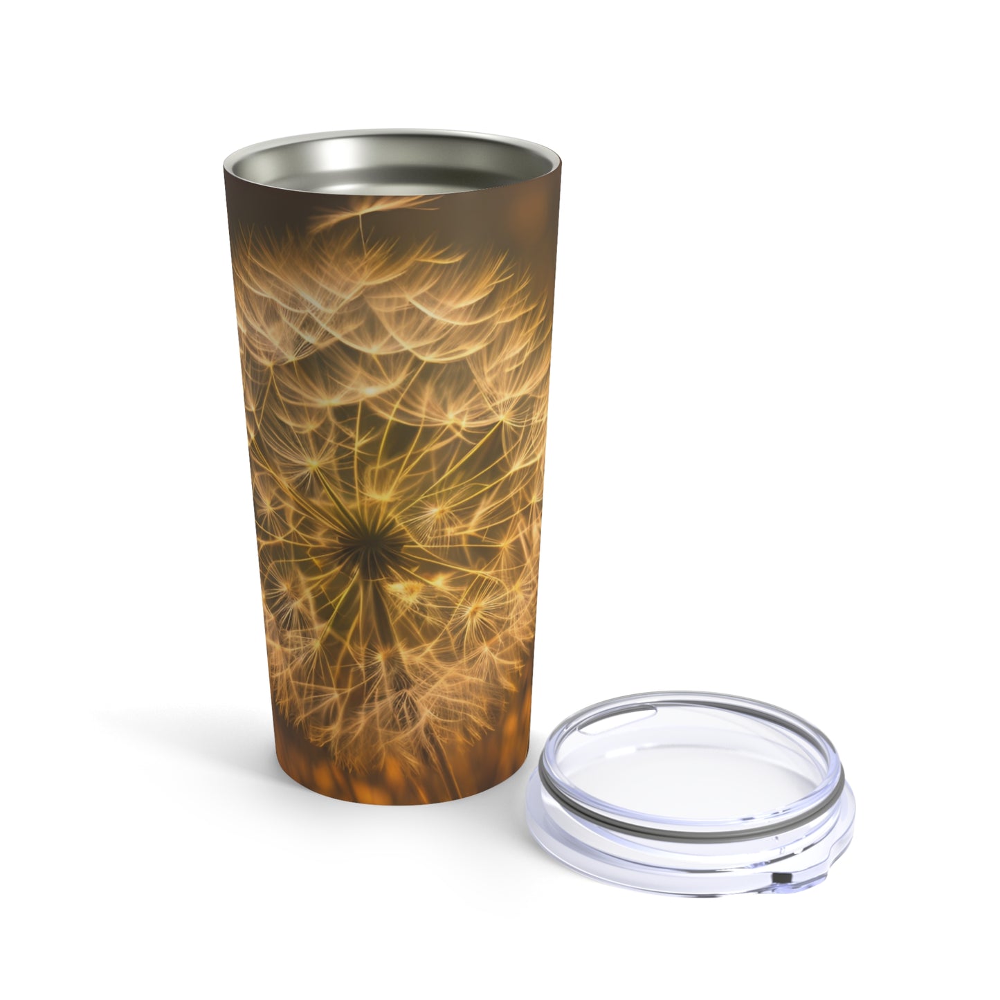 Make a wish Tumbler 20oz (SP Photography Collection) BROWN