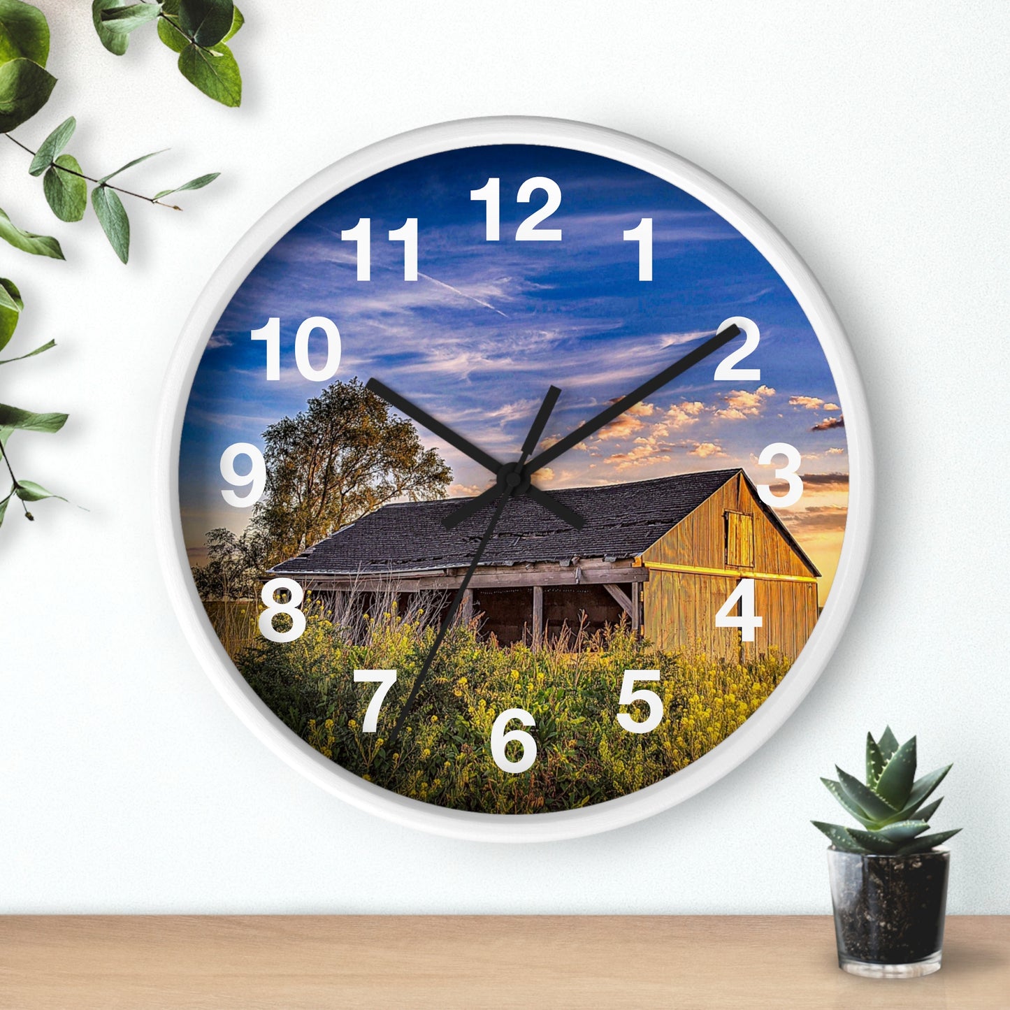 Beautiful Barn Wall Clock (SP Photography Collection)