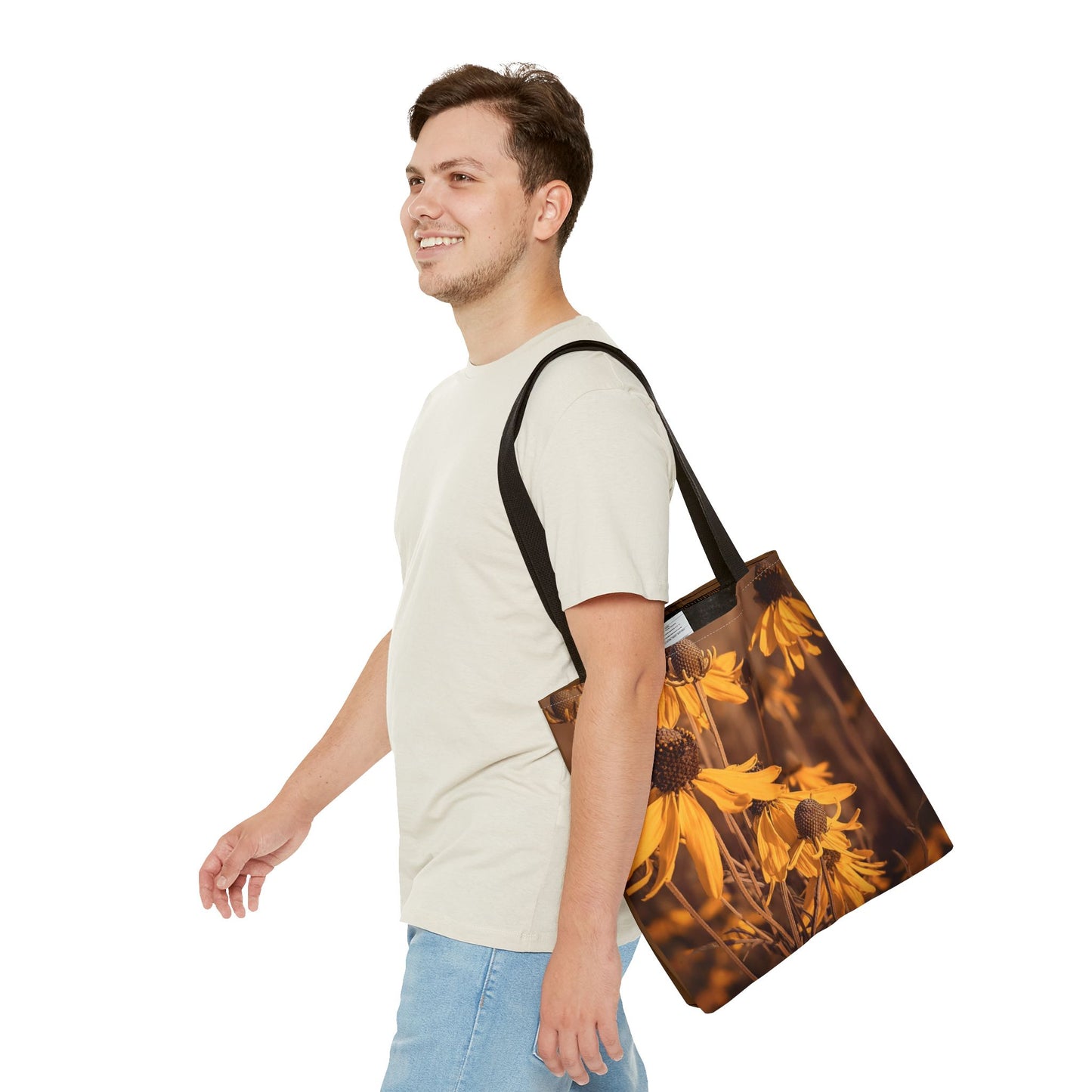 Narrow Leaf Tote Bag (SP Photography Collection) BROWN