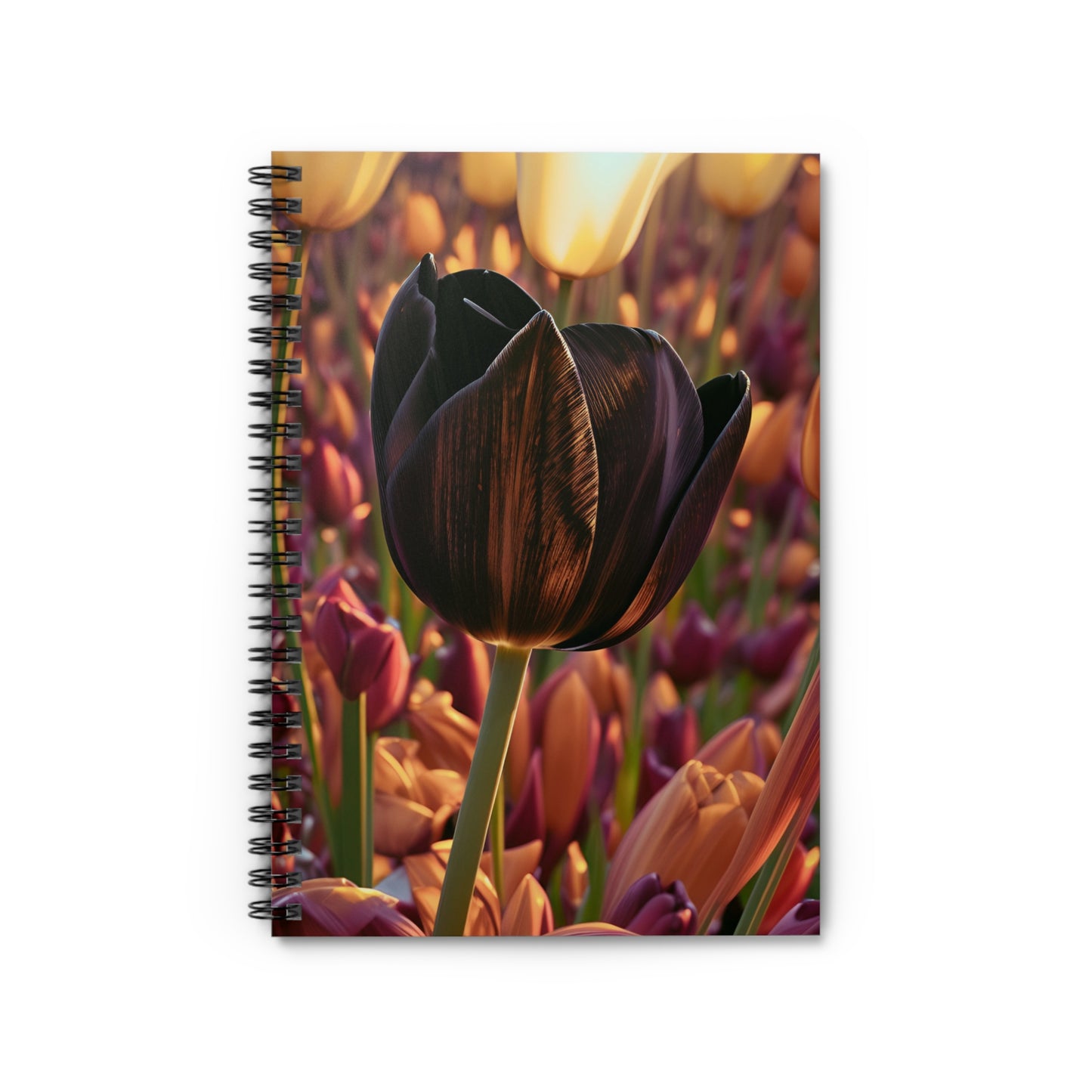 Purple Tulip Spiral Notebook( SP Photography Collection)