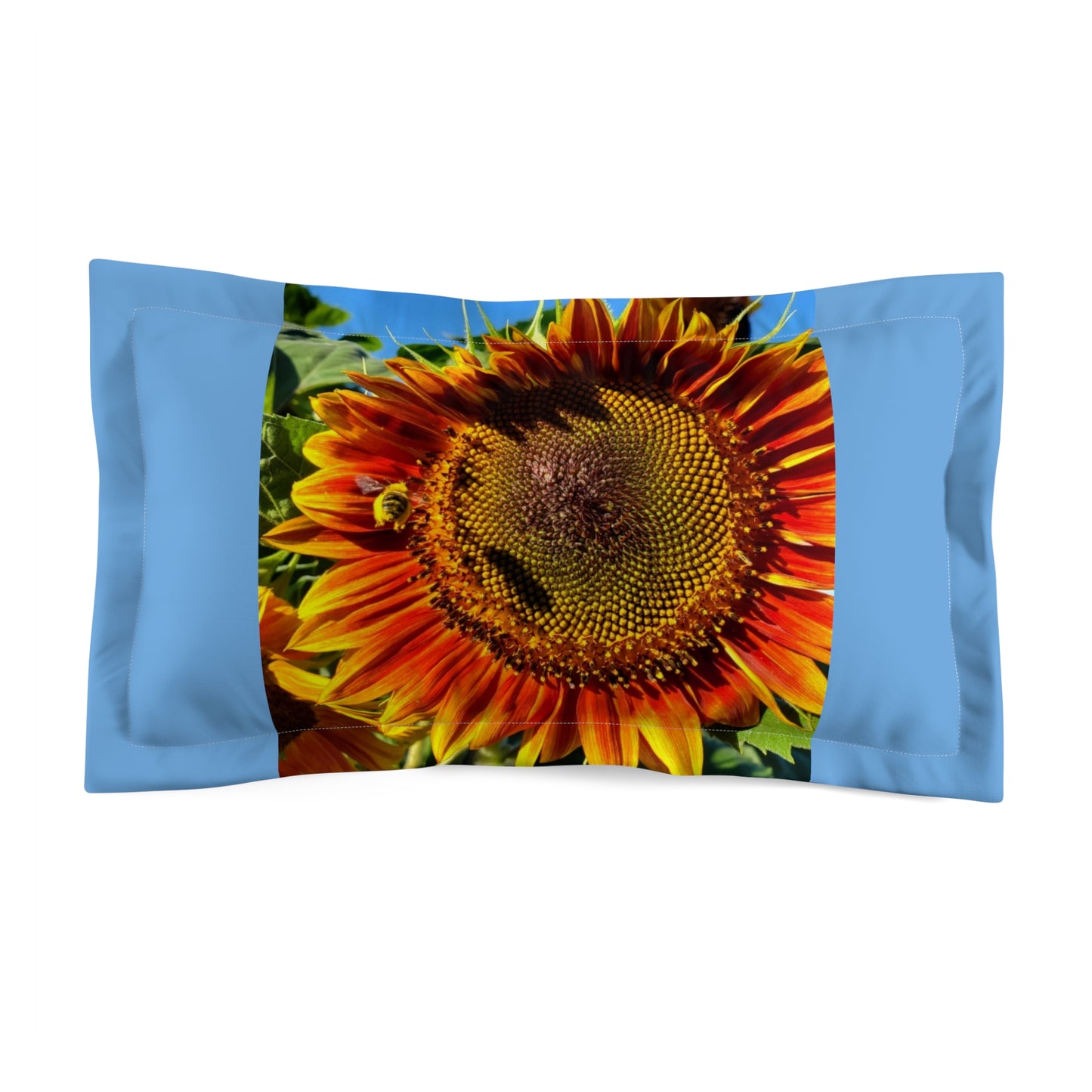 Bumble Bee Microfiber Pillow Sham (Enchanted Exposures By Tammy Lyne)