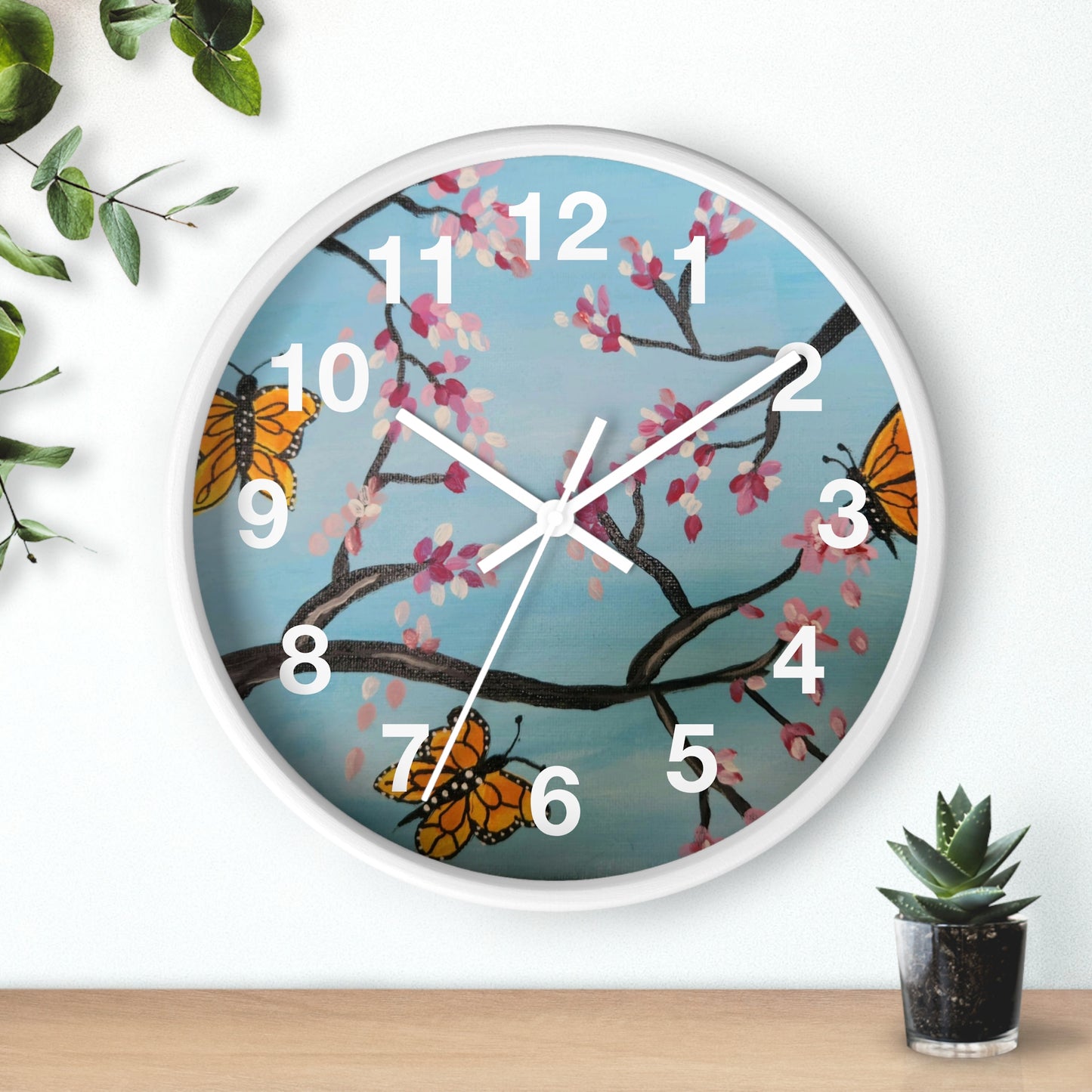 Monarchs Play Wall Clock (Brookson Collection)