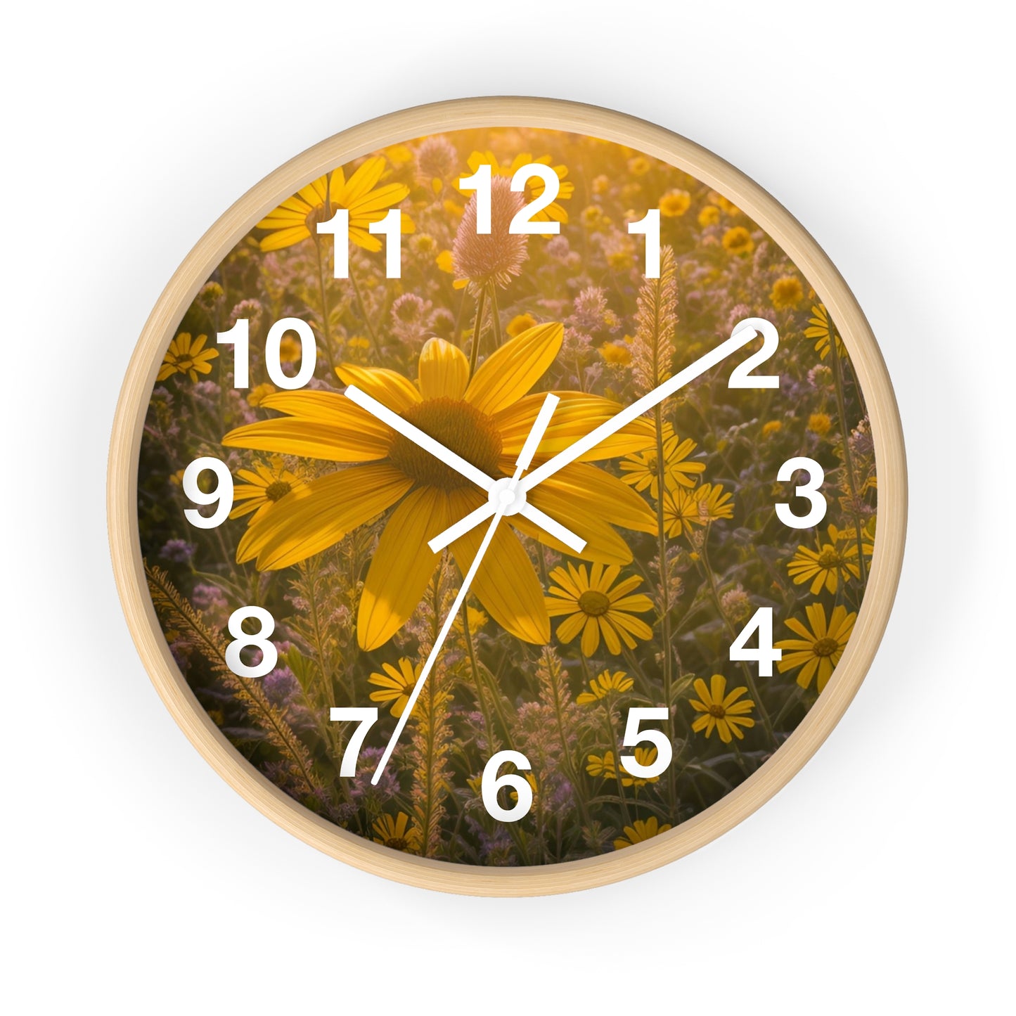 Narrow Leaf Wall Clock (SP Photography Collection)