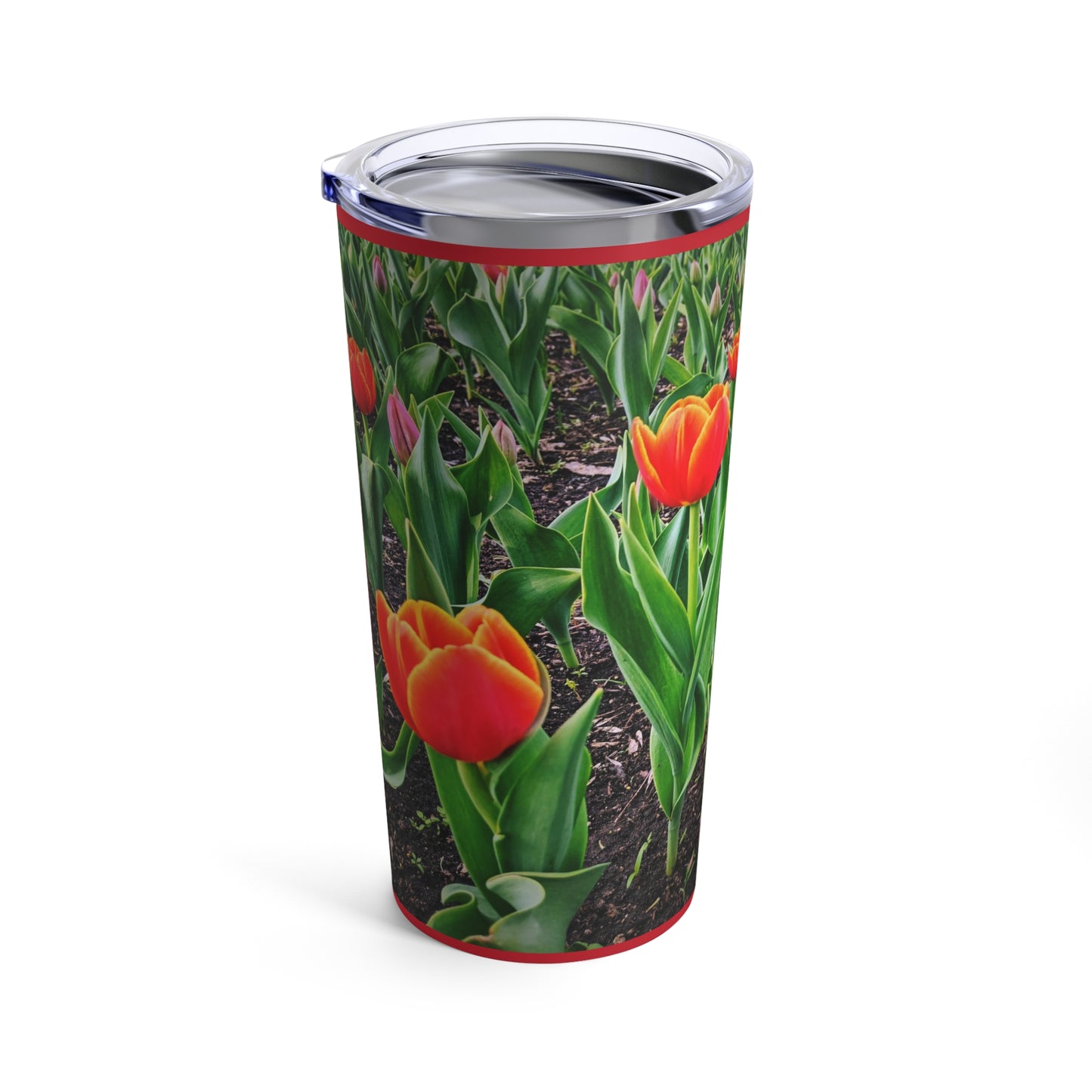 Red Tulips Tumbler 20oz (SP Photography Collection)