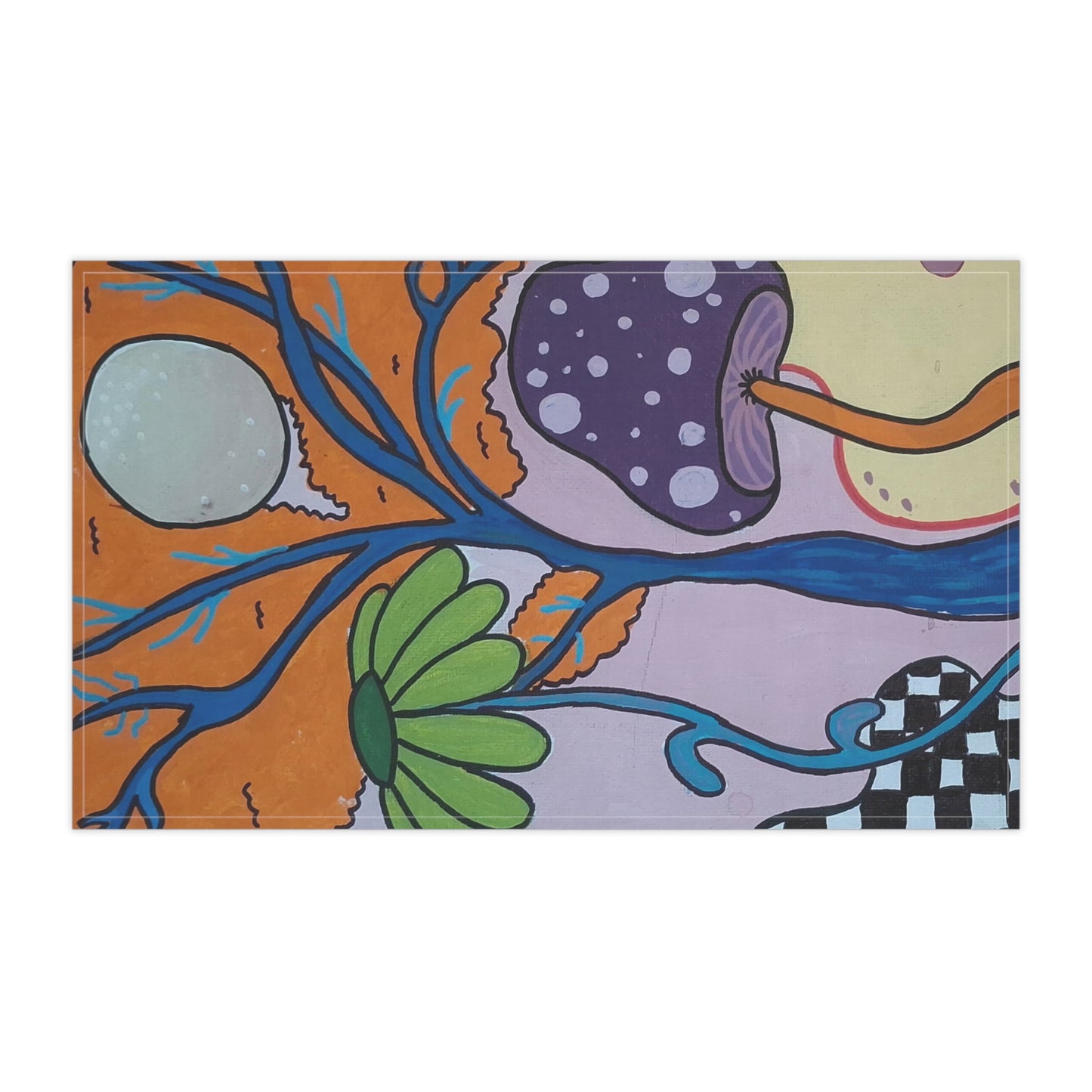 Mystic Mushroom Kitchen Towel (Peculiar Paintings Collection)