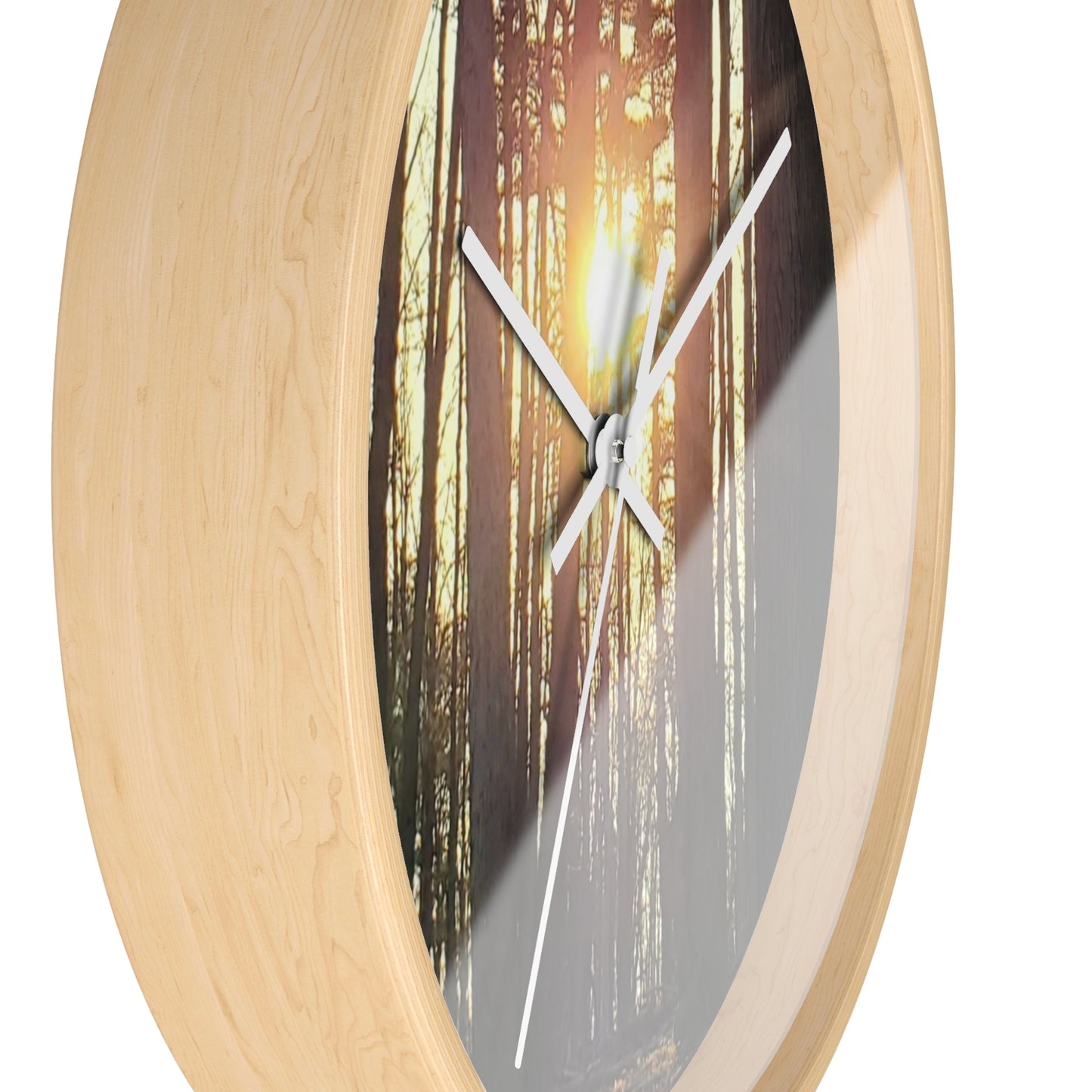 Into the woods Wall Clock (Enchanted Exposures By Tammy Lyne)