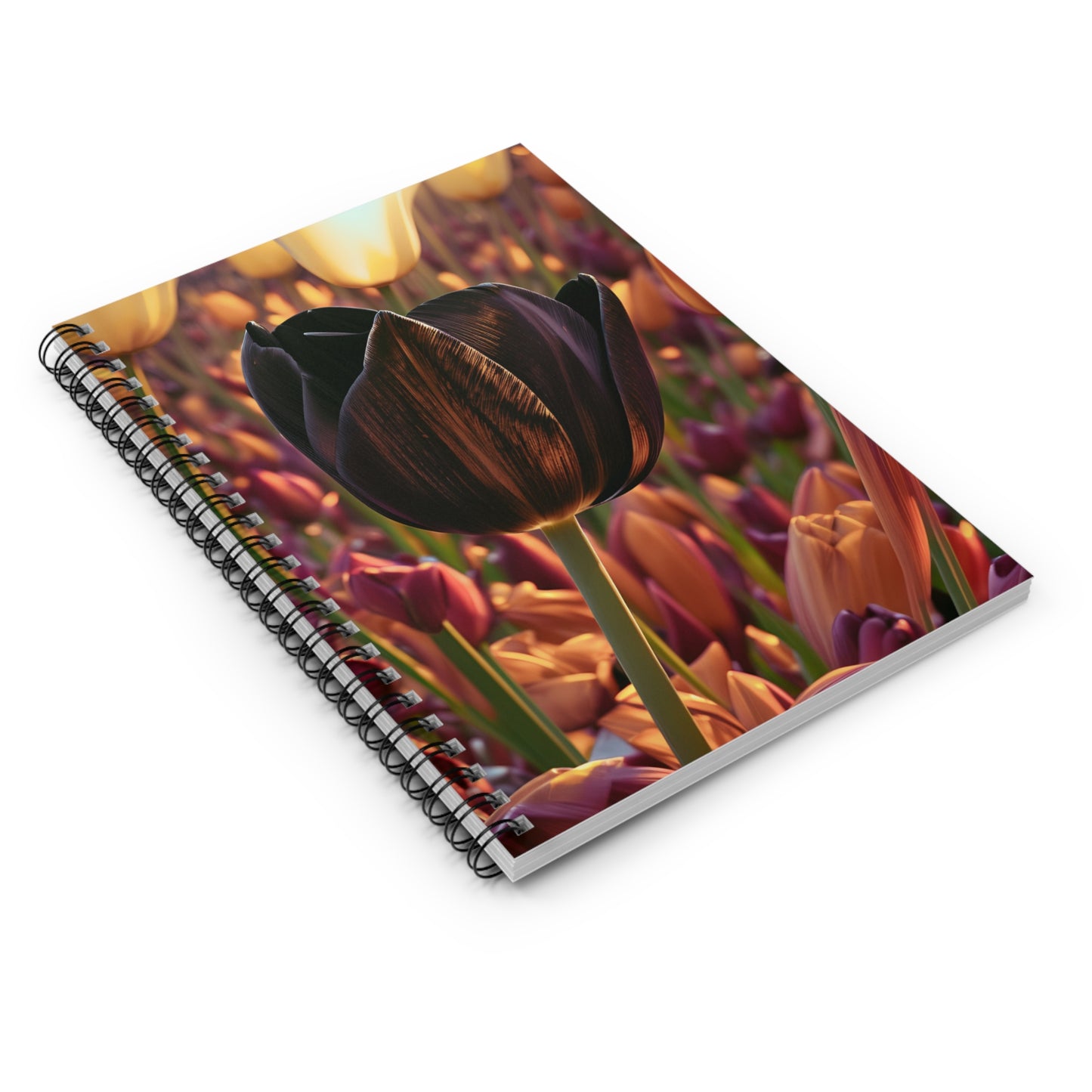 Purple Tulip Spiral Notebook( SP Photography Collection)