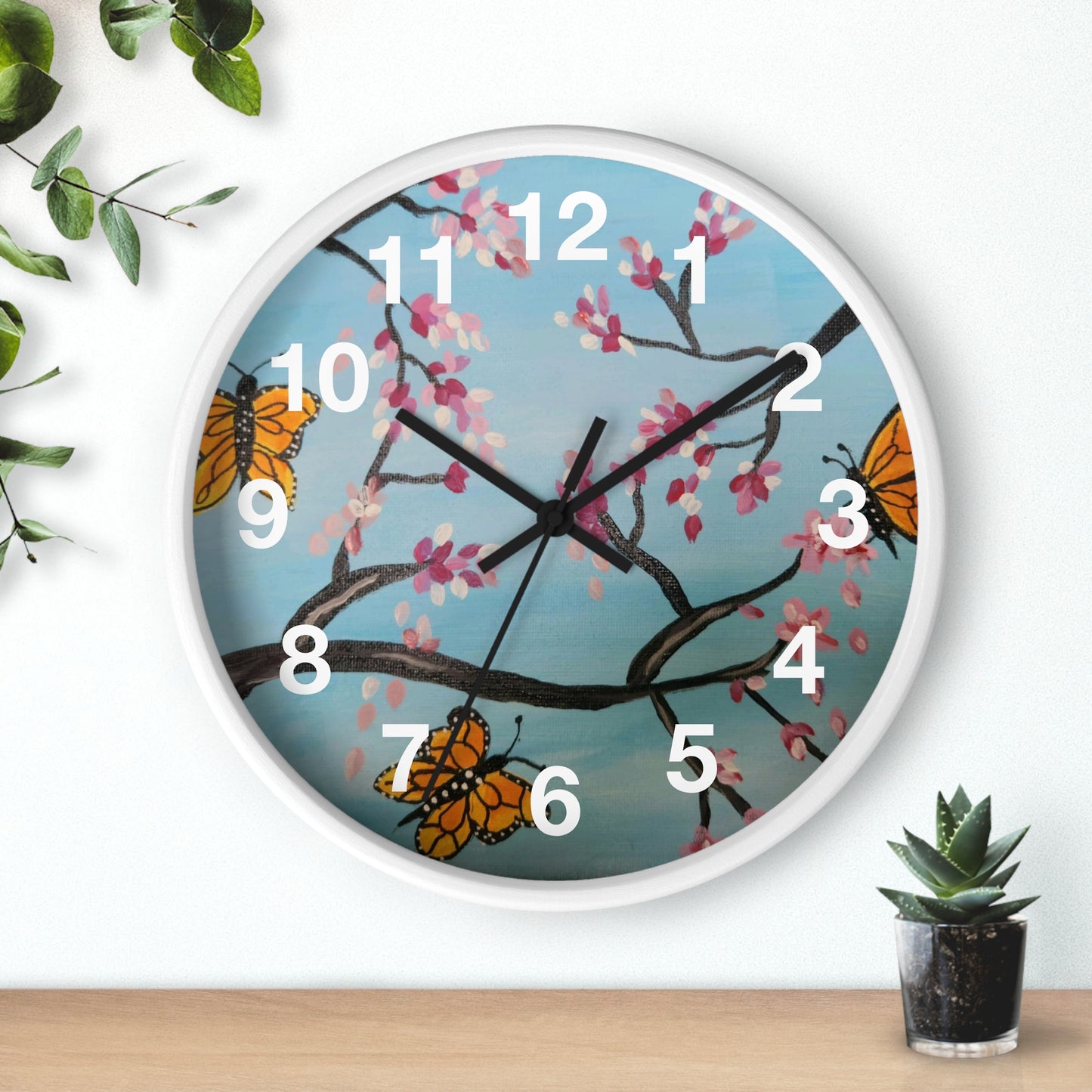 Monarchs Play Wall Clock (Brookson Collection)