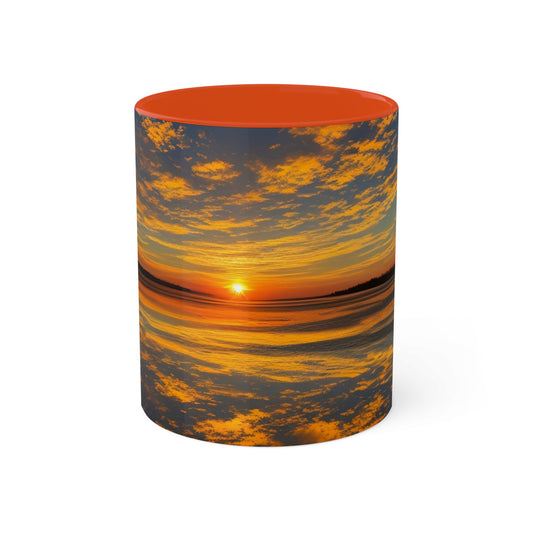 Orange Skies Mug, 11oz (SP Photography Collection) ORANGE