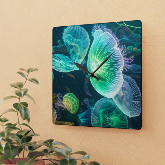 Jellyfish Wall Clock (SP Photography Collection)