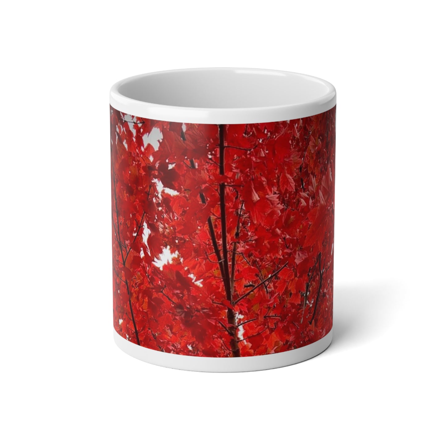 Fire Tree Jumbo Mug, 20oz (Custom Creations By Catelyn)