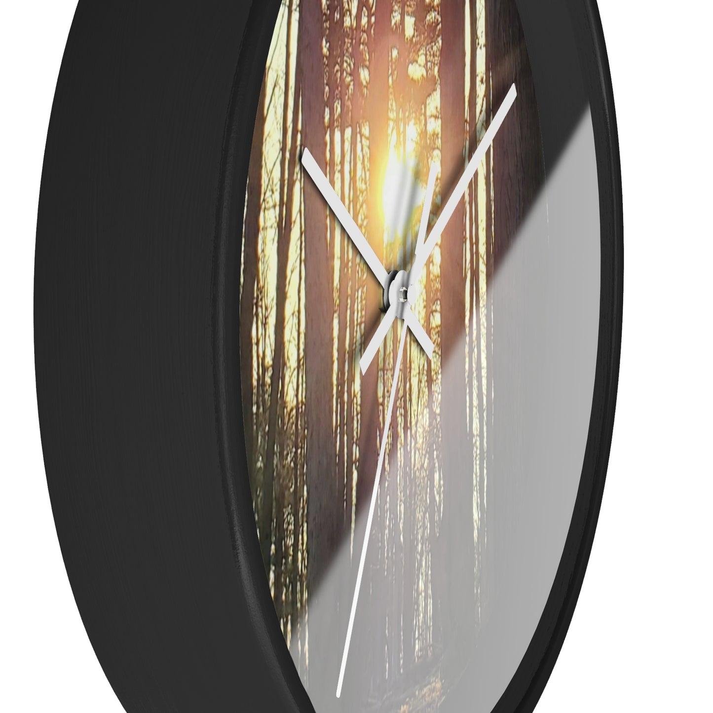 Into the woods Wall Clock (Enchanted Exposures By Tammy Lyne)