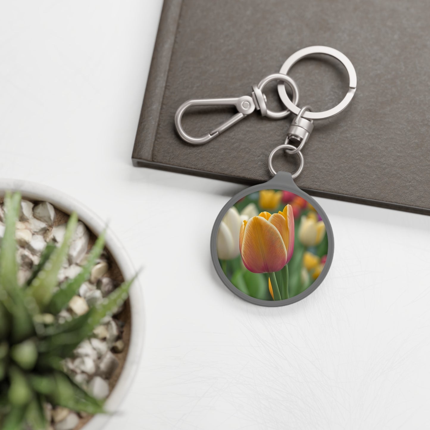 Orange Tulip Key ring (SP Photography Collection)