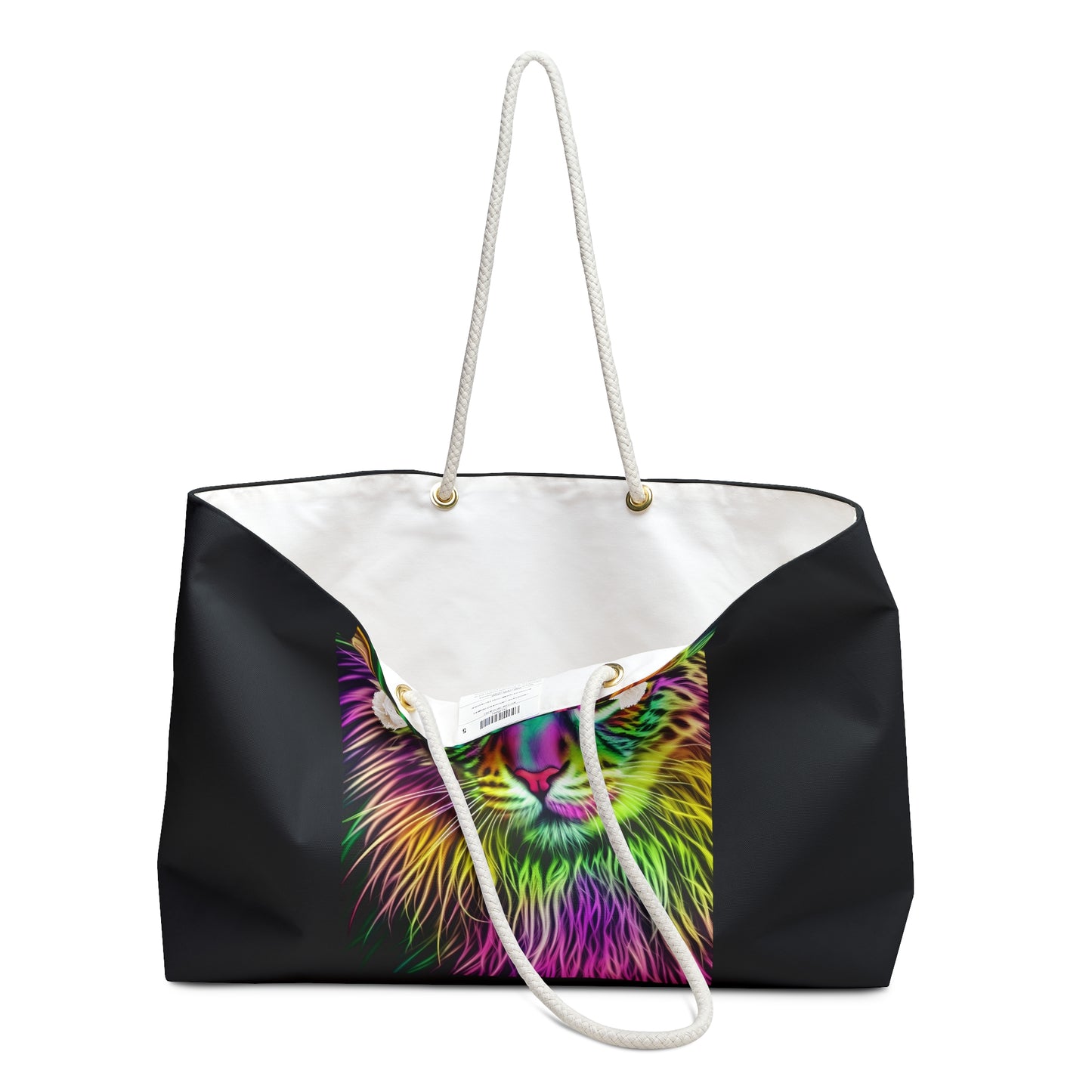 Colorful Kitty Weekender Bag (SP Photography Collection) BLACK